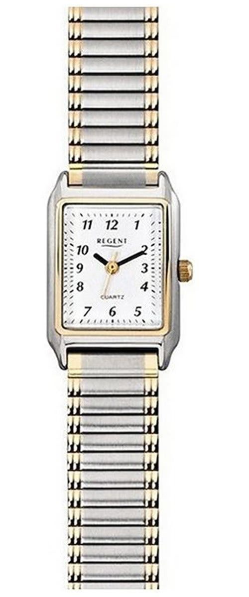 Quarzuhr Regent Damen Uhr F-460 Metall Quarz