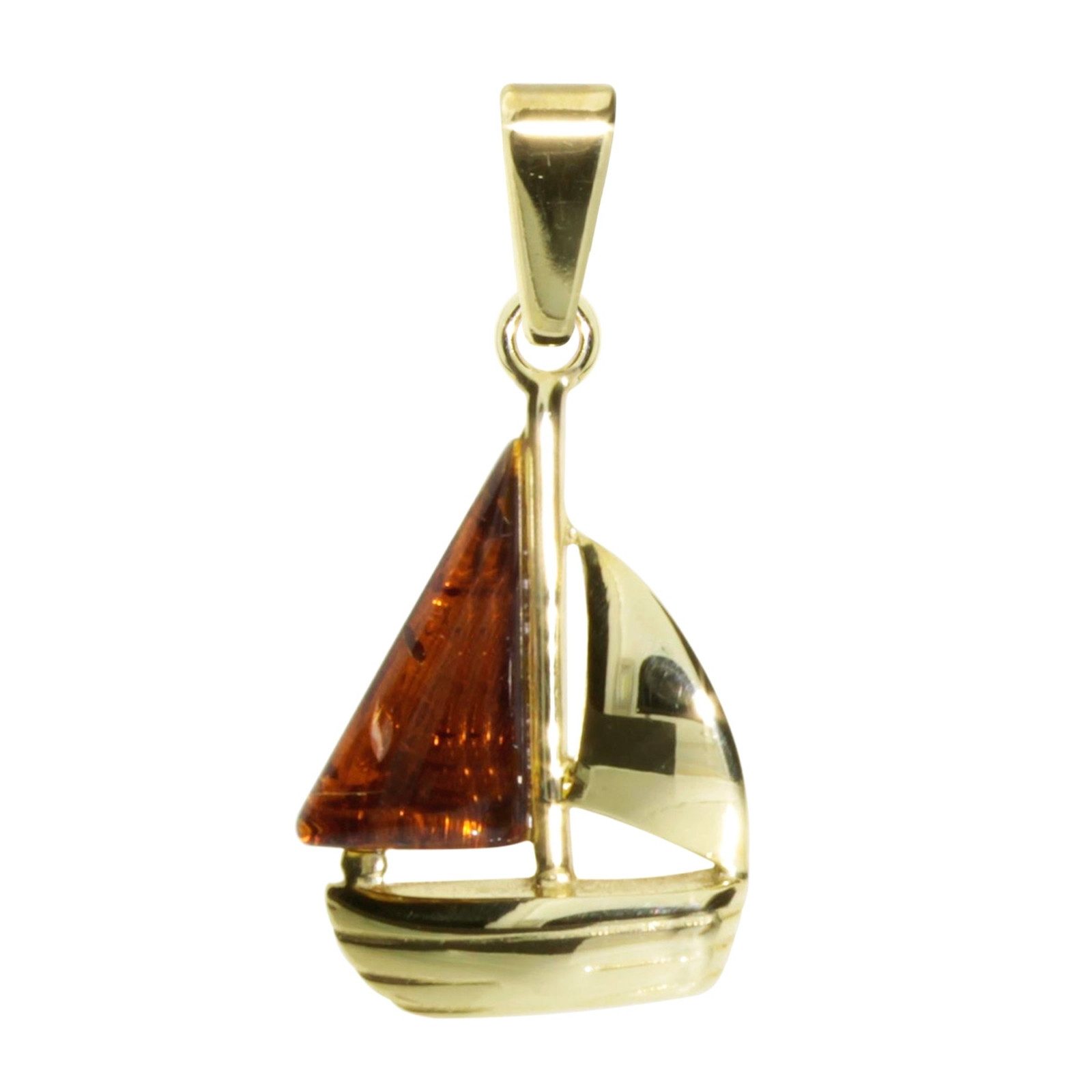 OSTSEE-SCHMUCK Kettenanhänger Ostsee-Schmuck Anhänger Schiffchen Anhänger S günstig online kaufen