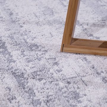 Teppich Wohnzimmer Teppich Kurzflor Abstrakter Used-Look, Paco Home, Läufer, Höhe: 13 mm