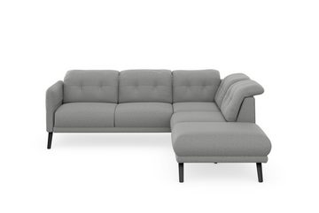 sit&more Ecksofa Scandia L-Form, Wahlweise mit Kopfteilverstellung und Armteilfunktion