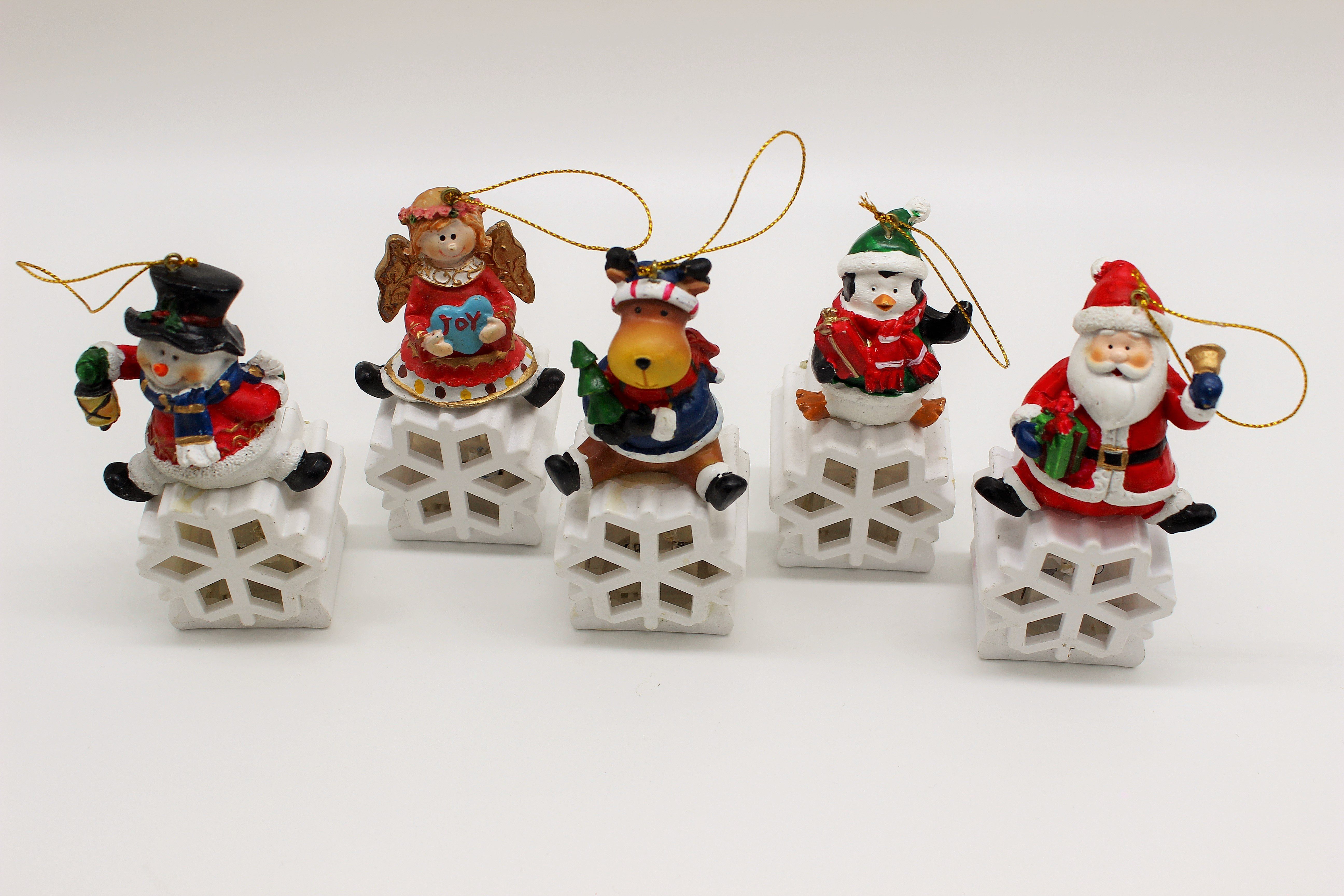 Luna24 simply great ideas... LED Dekofigur LED Deko-Figur Weihnachten, 5tlg günstig online kaufen