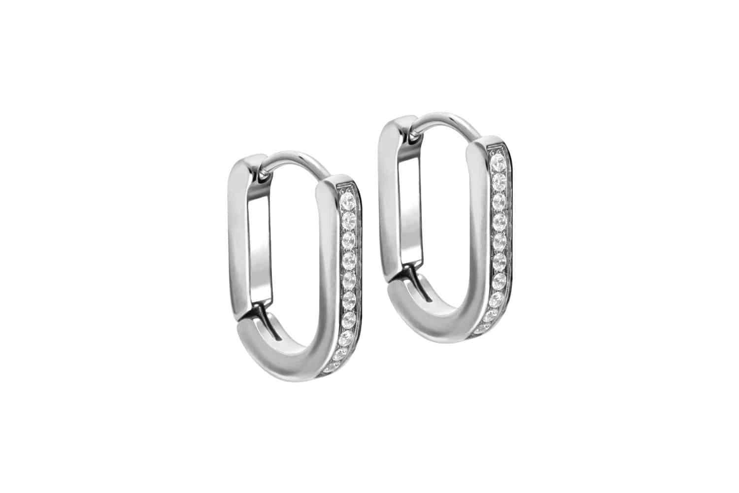 FILANGO Piercing-Set Chirurgenstahl Ohrclicker Creolen OVAL günstig online kaufen