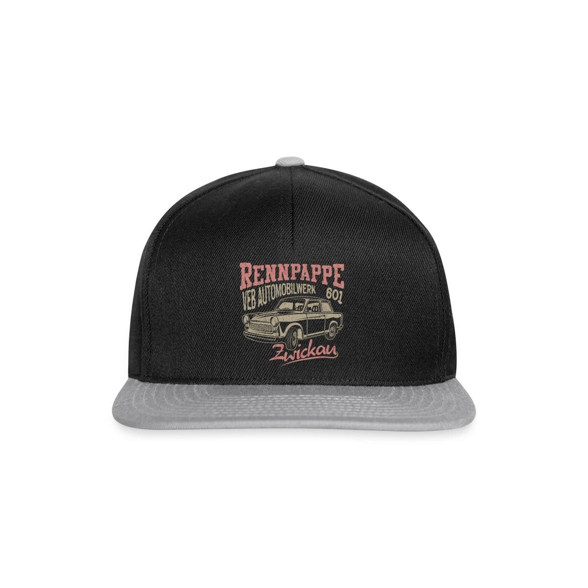 Snapback Cap Rennpappe Zwickau, Auto Snapback Cap