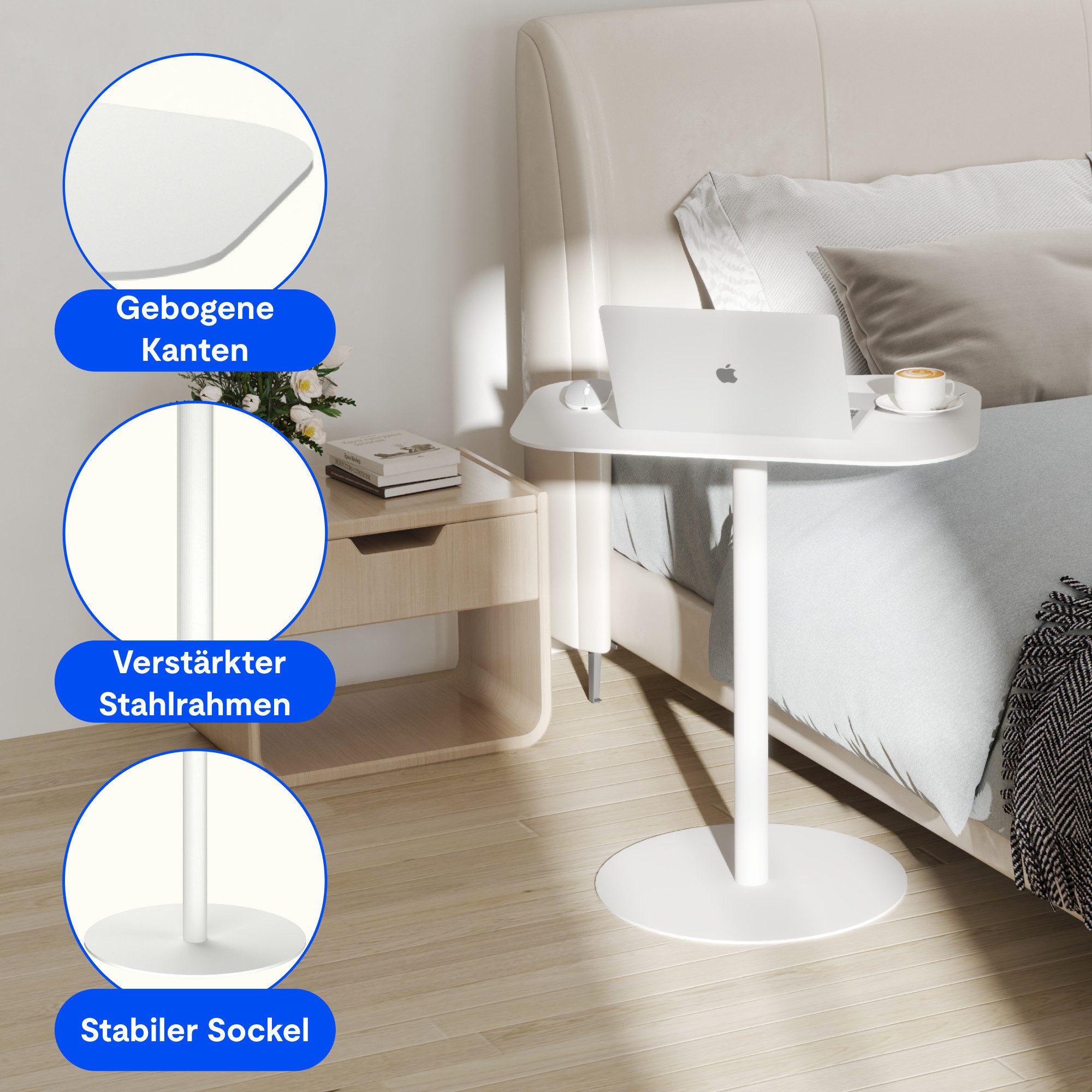 FLEXISPOT Ablagetisch Beistelltisch aus Stahl – Stabil & Farbvielfalt, Gart günstig online kaufen