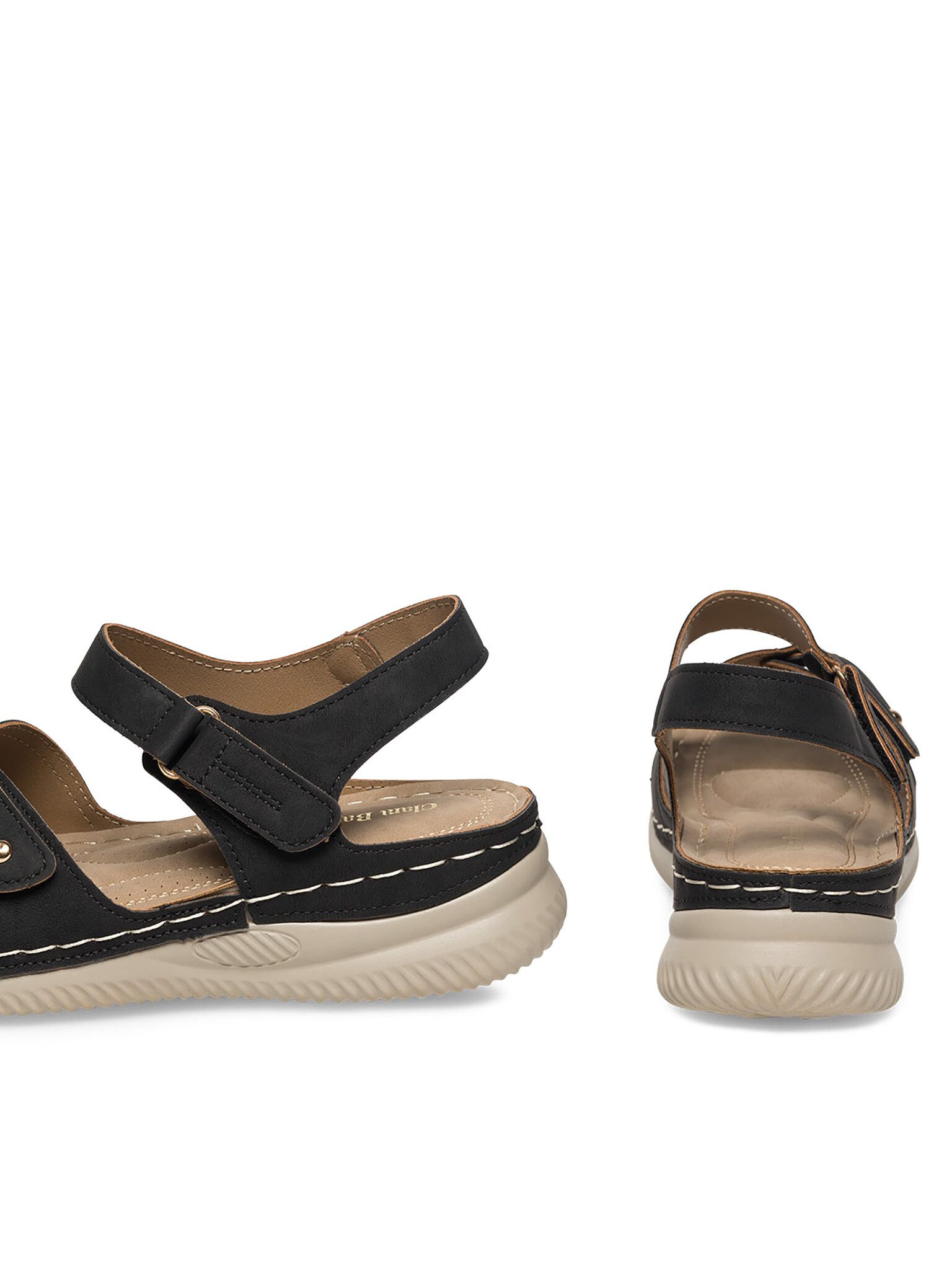 Clara Barson Sandalen WYL0510-21 Schwarz Sandale