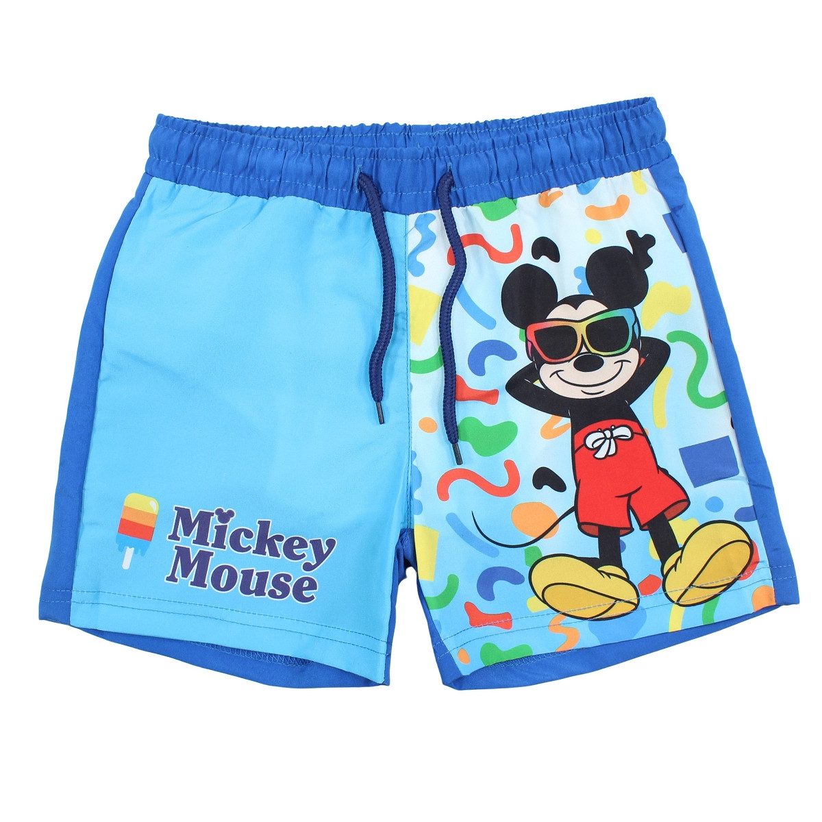 Disney Mickey Mouse Badeshorts MICKEY MOUSE Kinder Badehose Shorts Schwimmshorts