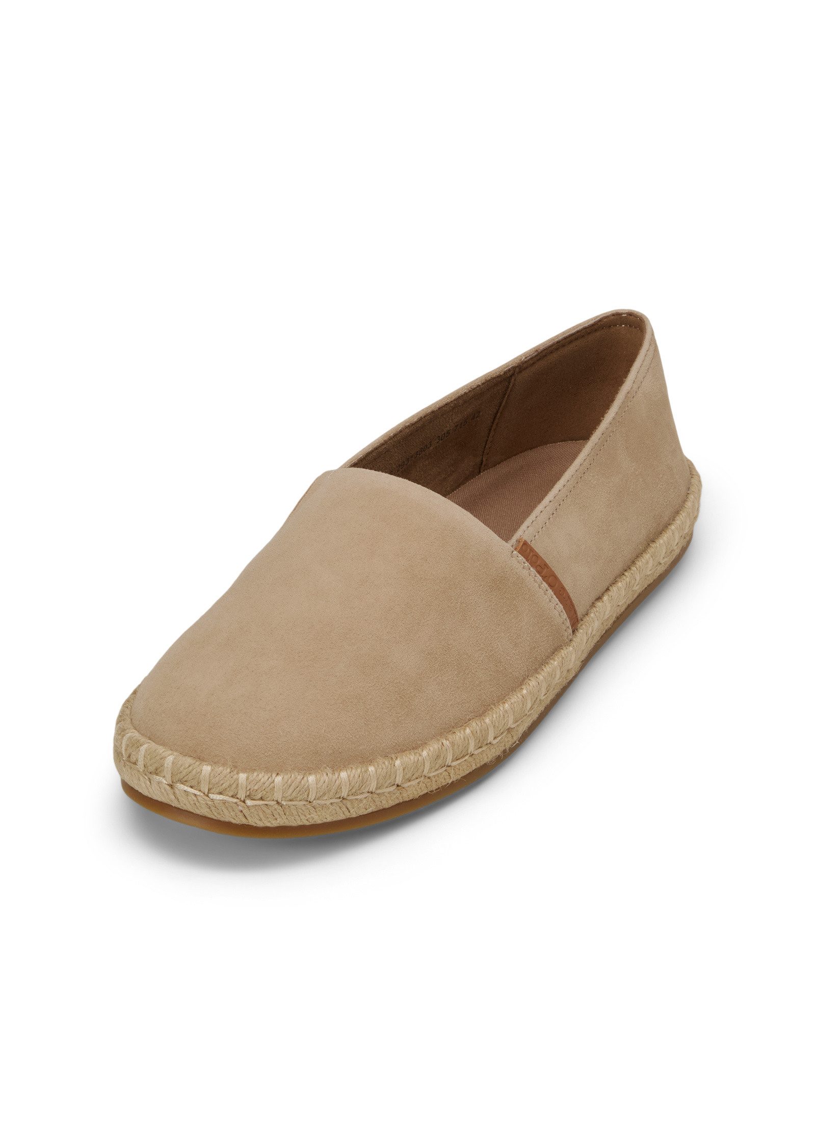 aus weichem Veloursleder Espadrille