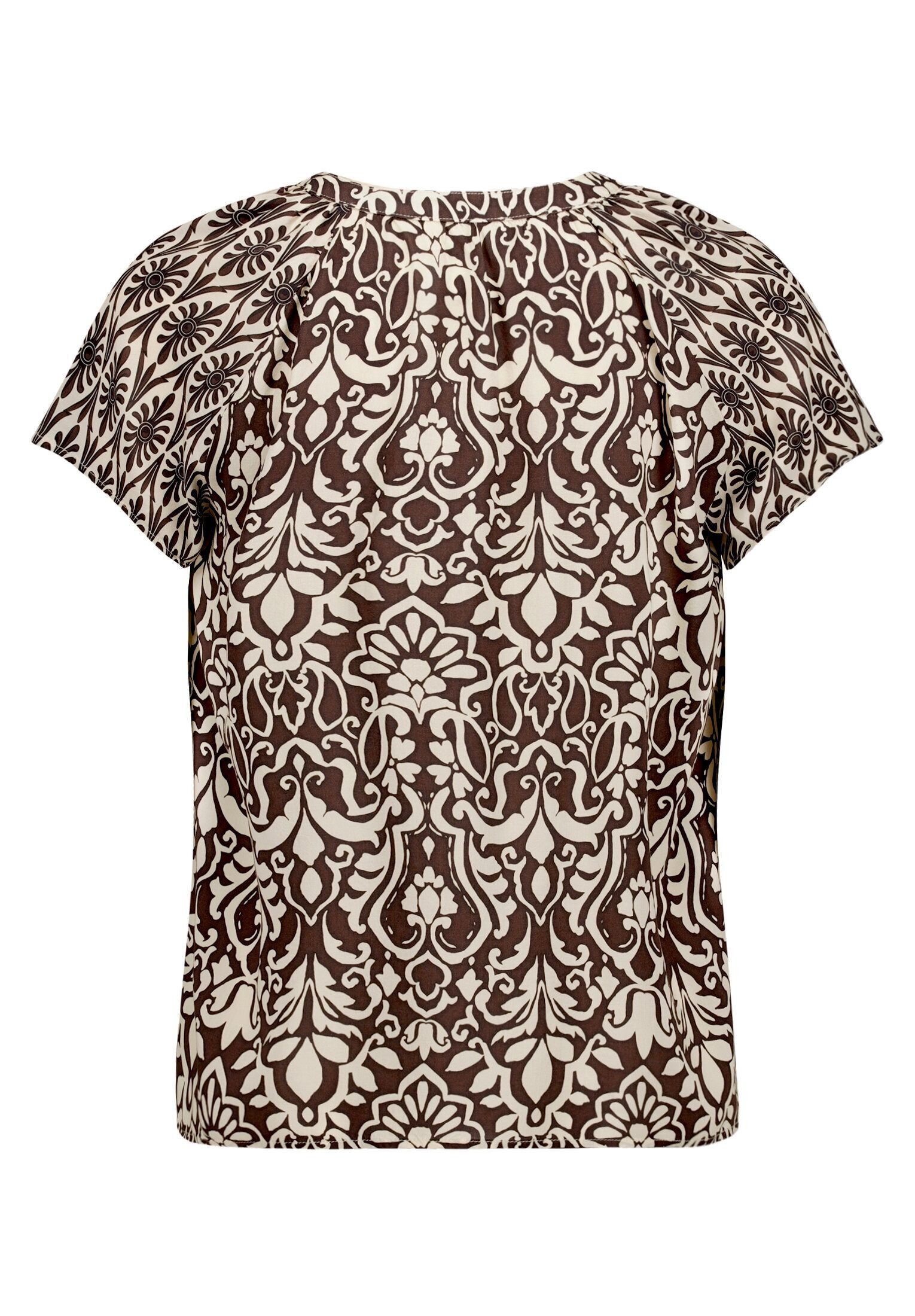 Cartoon Shirtbluse Damen mit Rüschen