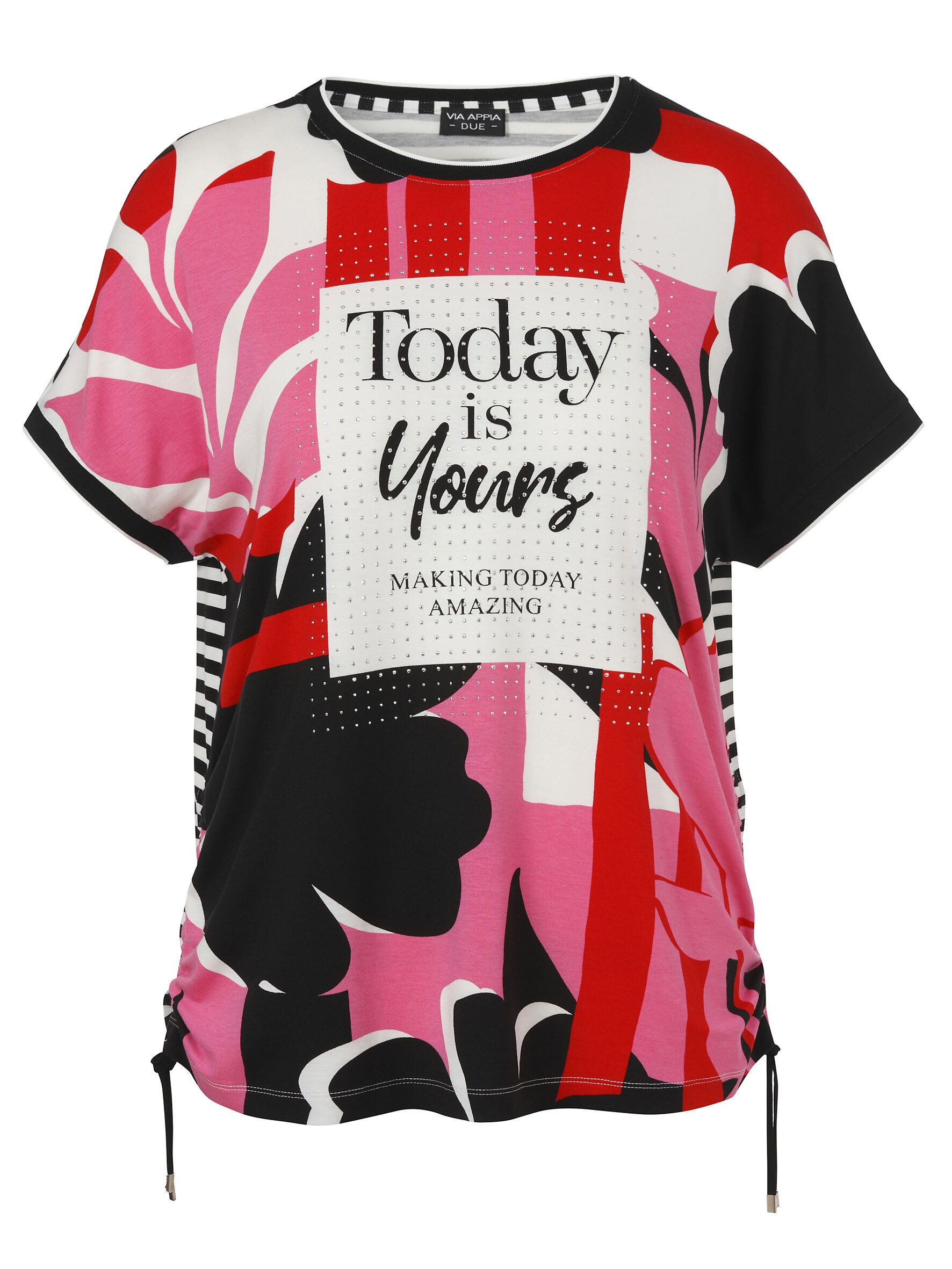 VIA APPIA DUE Print-Shirt (1-tlg) Große Größen