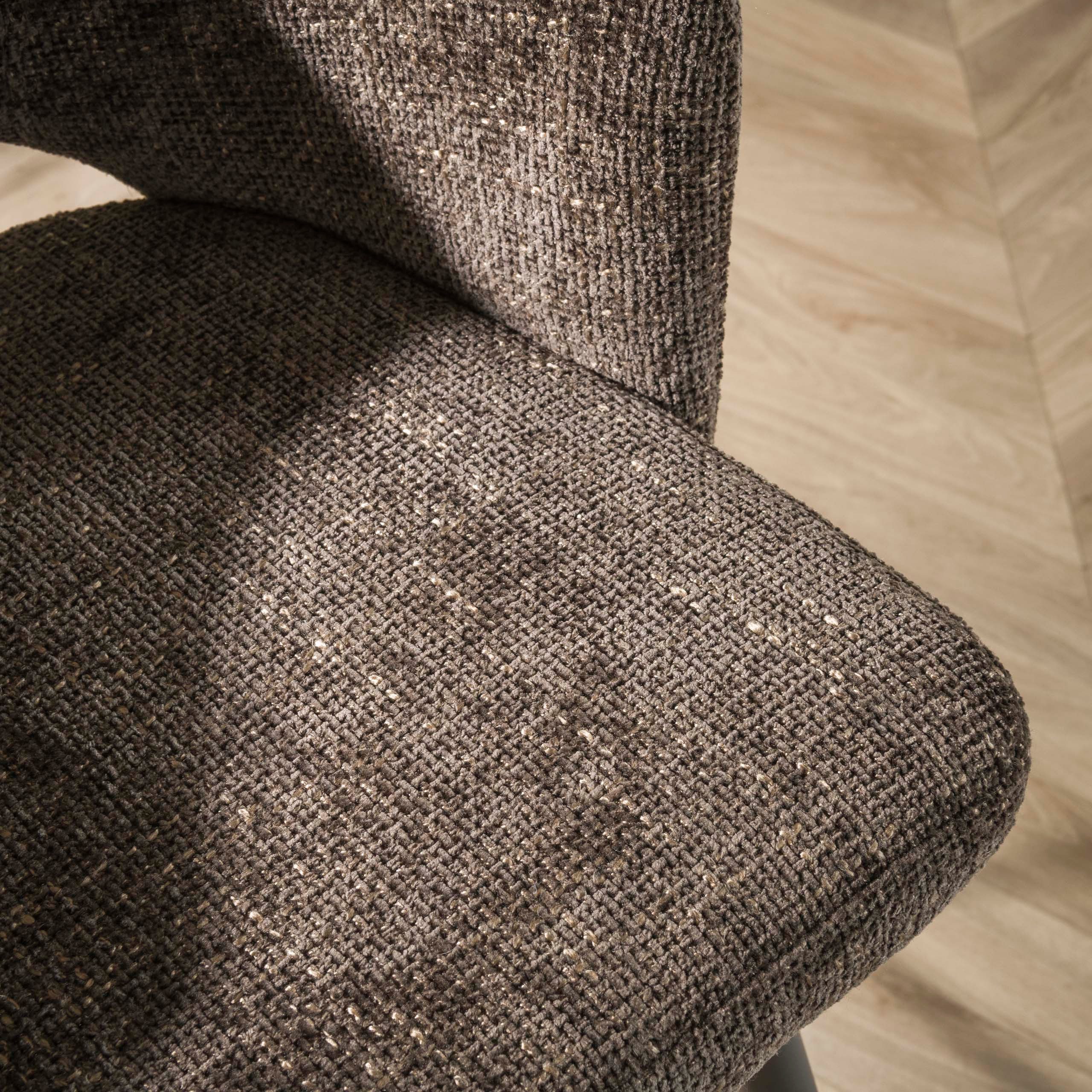 Sitheim-Europe Sessel ROUND Sessel / Cargo braun/ Cargo sand