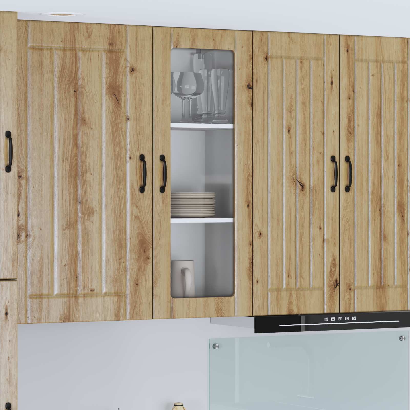 vidaXL Sideboard, Küchenschrank Artisan-Eiche 40 x 31 x 100 cm Holzwerkstoff