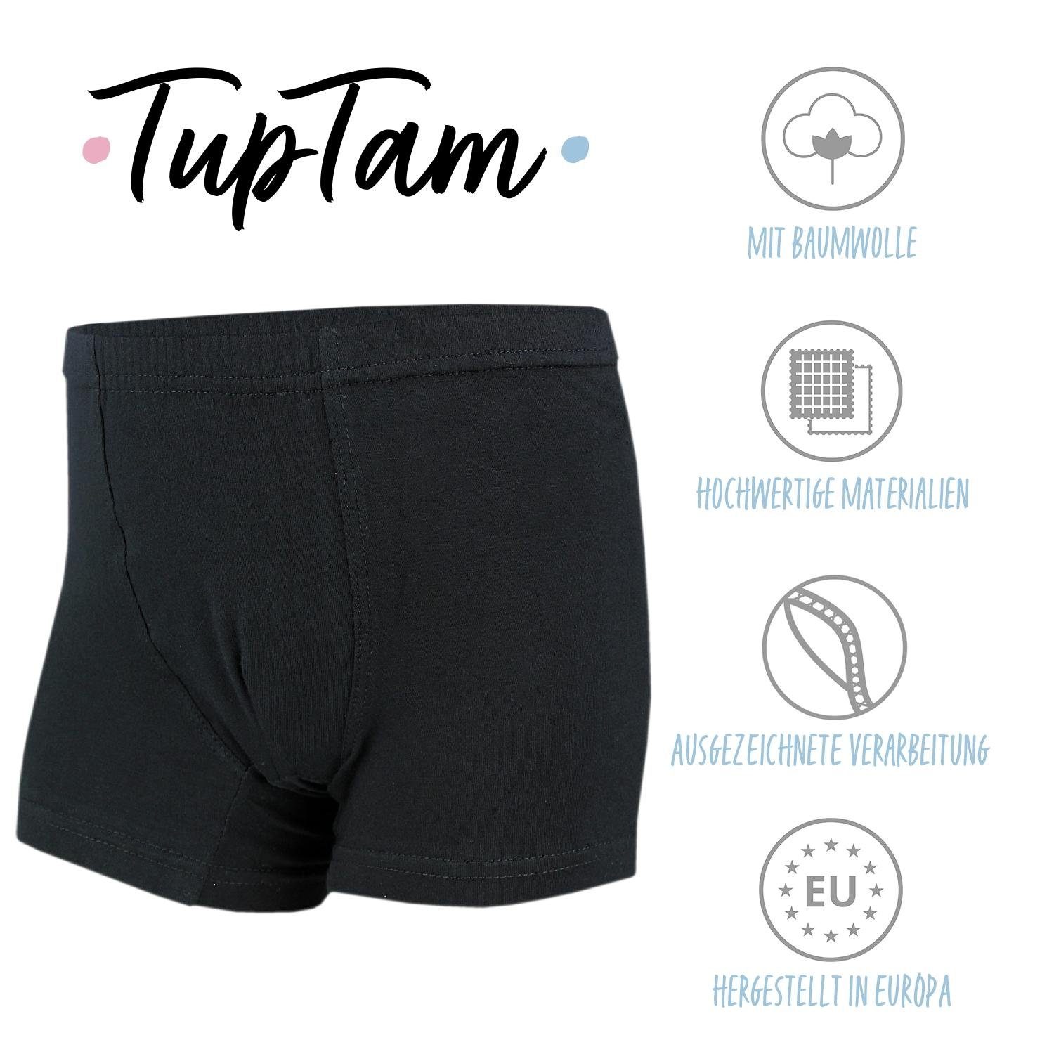 TupTam Boxershorts Jungen Boxershorts Unterhose Kinder Boxer Unterwäsche 10er / 5er Pack – Bild 2 von 5