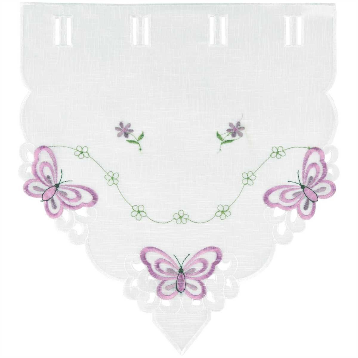 Arsvita Vorhang, Stangendurchzug (1 St), transparent, günstig online kaufen
