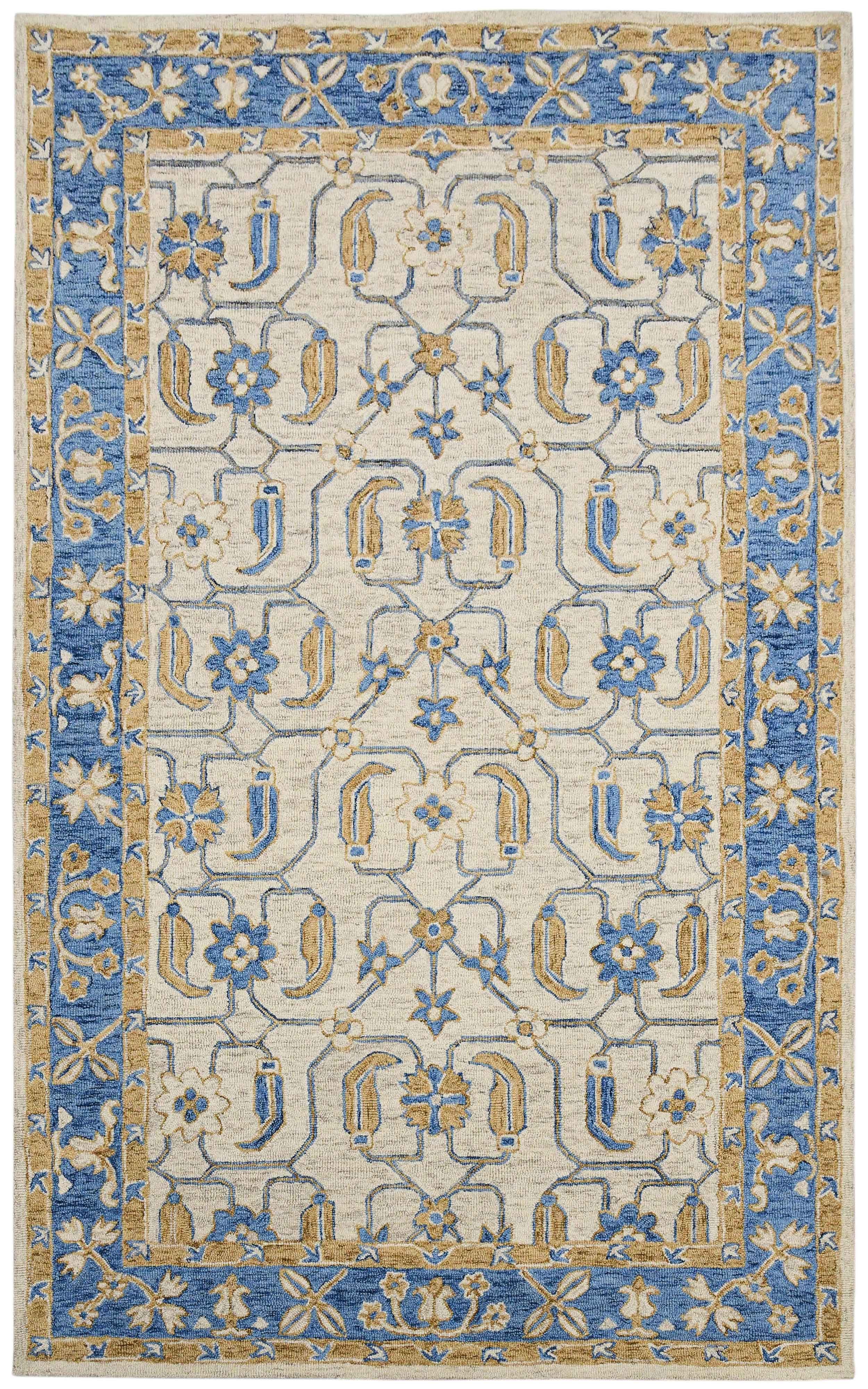 Ready Rugs Designteppich Kollektion Donau Königsblau
