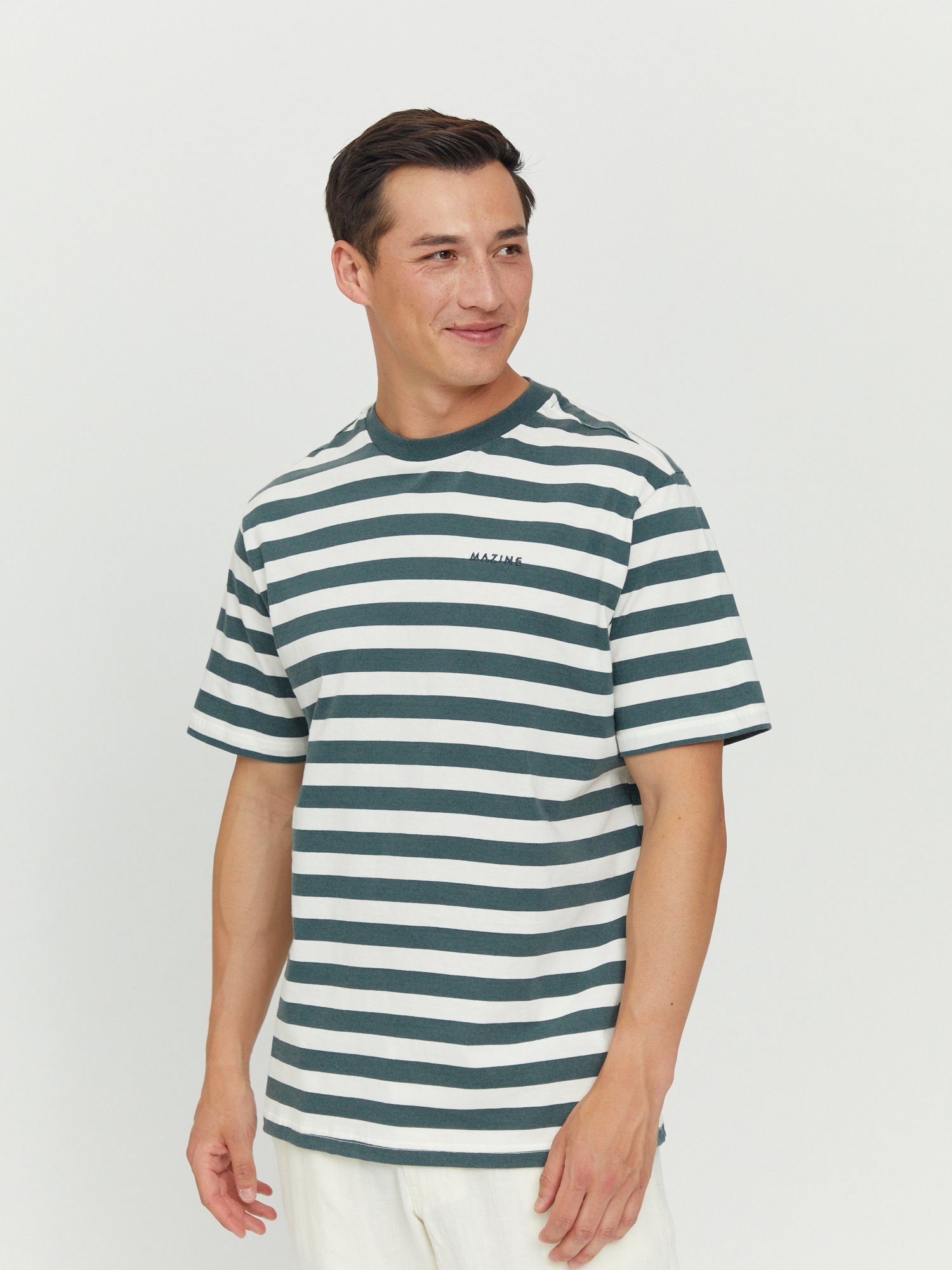 MAZINE T-Shirt Driggs Striped T unterziehshirt unterhemd kurzarm