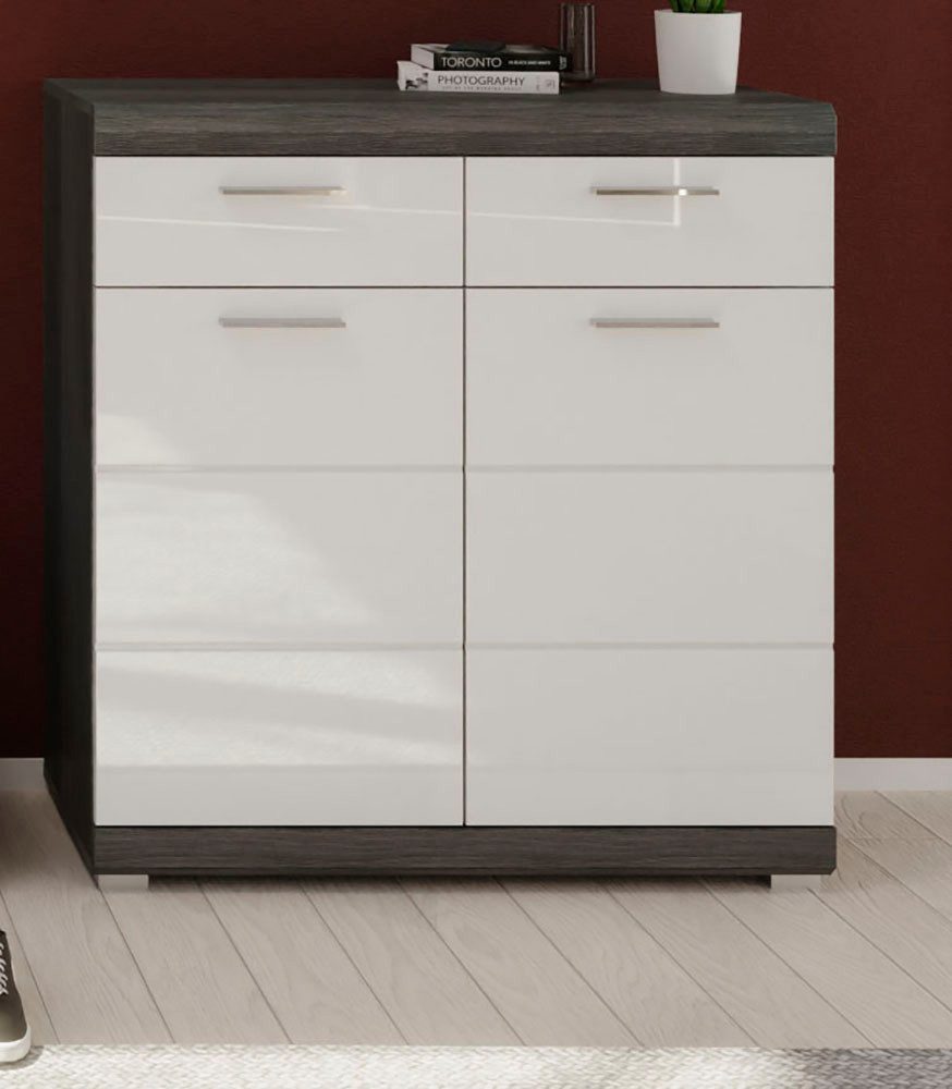 Home affaire Schuhschrank SIENA, Breite 90 cm, 2 Türen, 2 Einlegeböden, 3 F günstig online kaufen