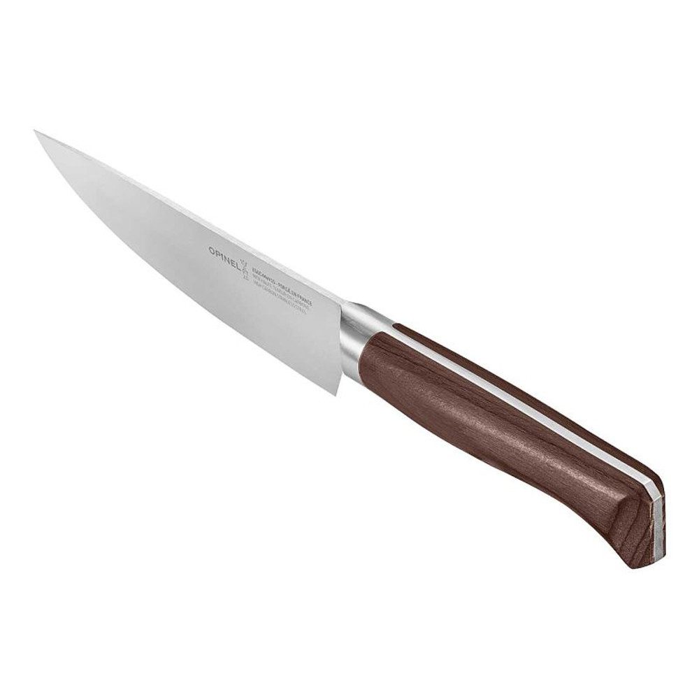Opinel Kochmesser HRC 56-57, geschmiedet, Buchenholzgriff, Klingenschutzetui, Opinel LES FORGES 1890 Chefmesser klein