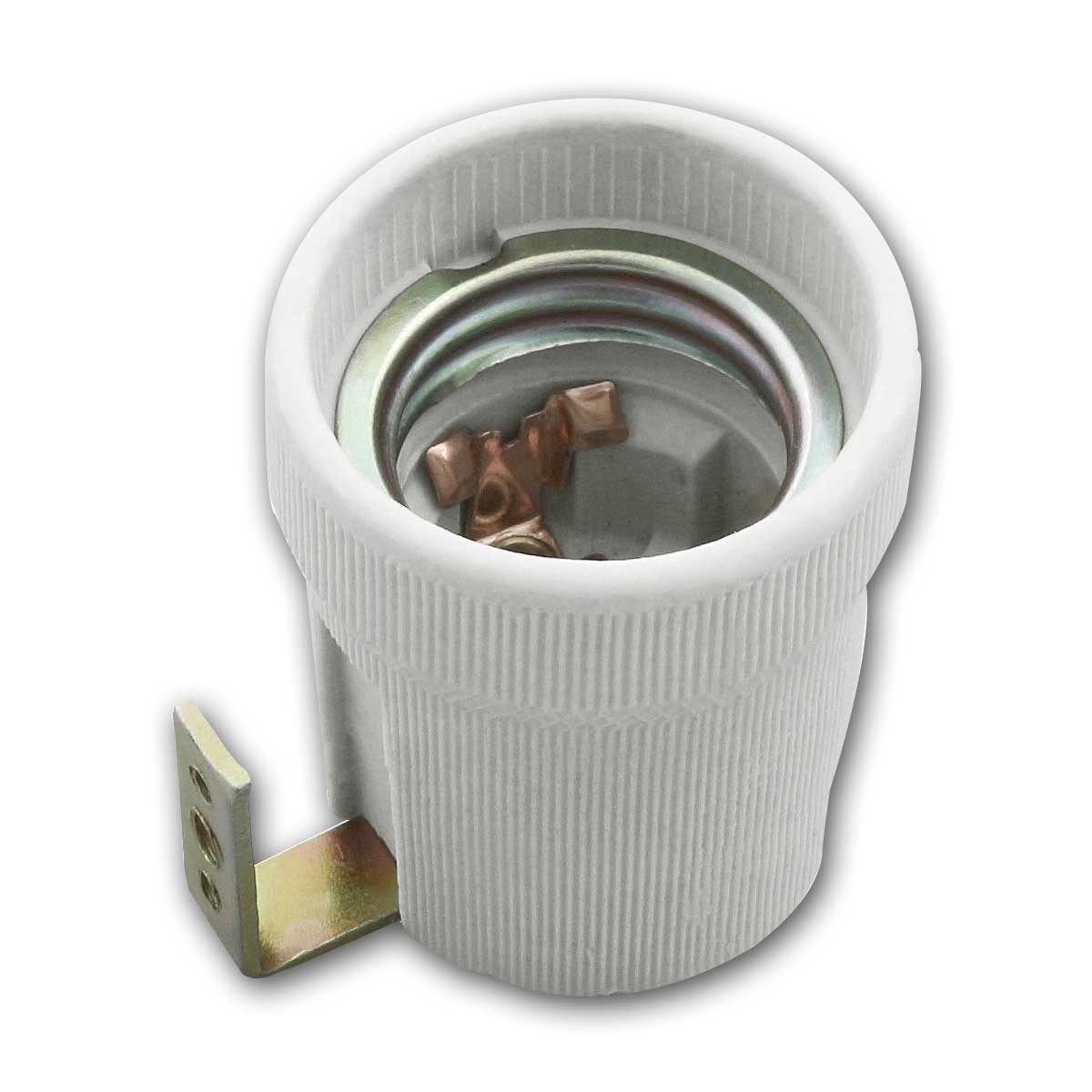 world-trading-net Lampenfassung E27 Lampenfassung aus Keramik HLDR-E27-F