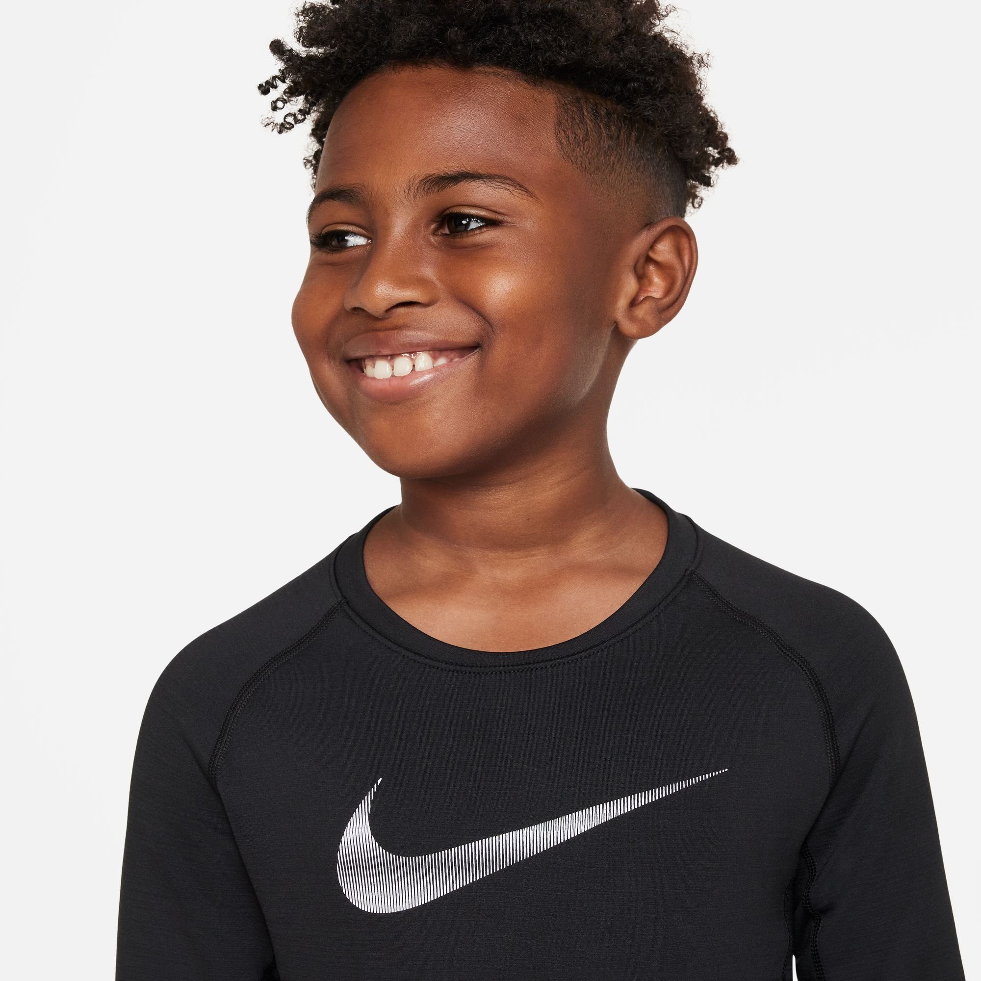WARM PRO Trainingsshirt - (BOYS) Nike Kinder BIG TOP LONG-SLEEVE für KIDS'