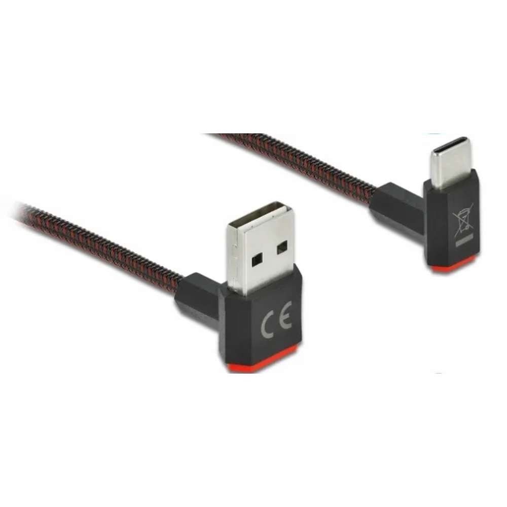 Delock DeLOCK EASY-USB 2.0 Kabel Typ-A Stecker zu USB Type-C Stecker USB-Kabel
