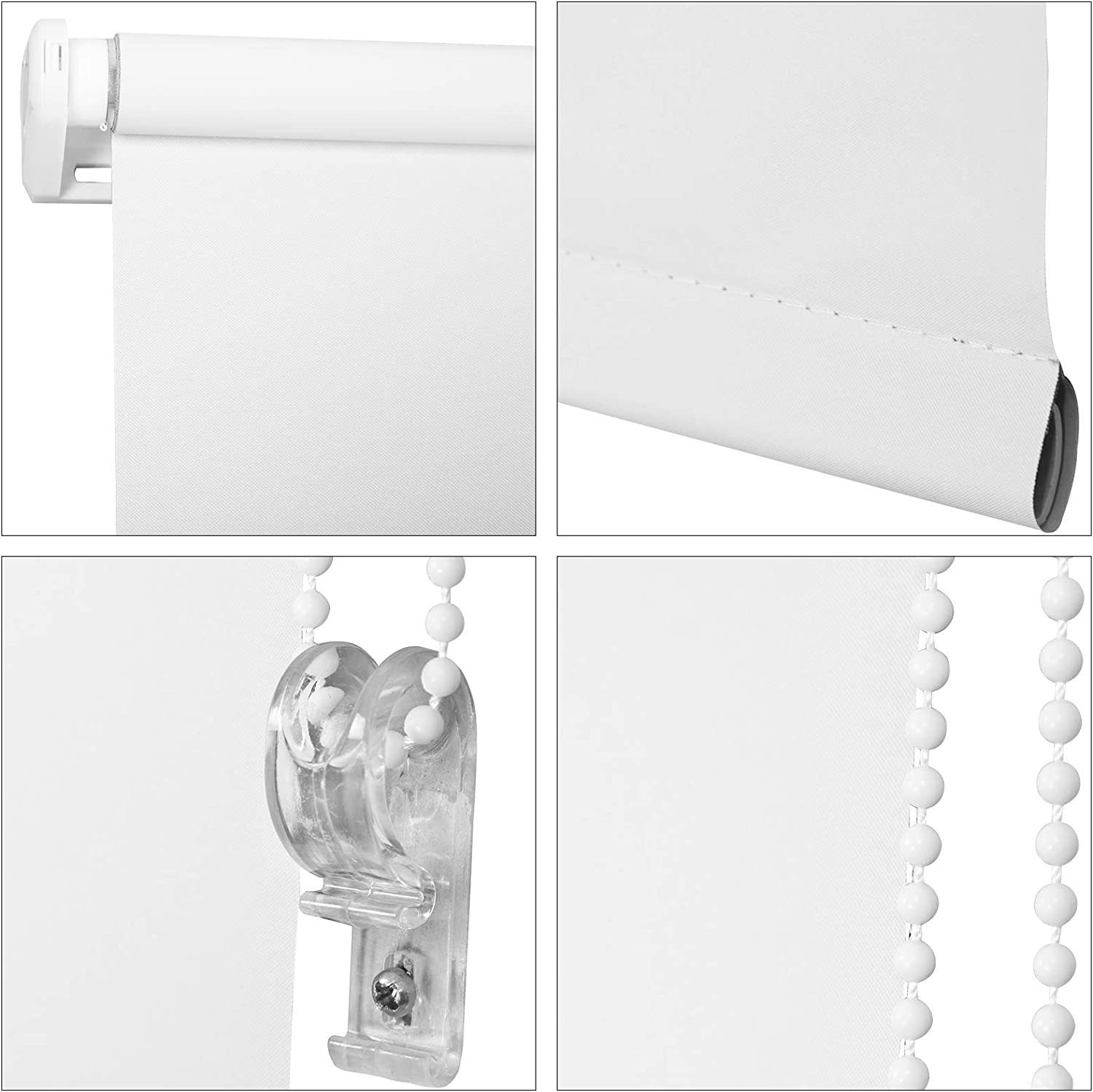 Verdunklungsrollo, EUGAD, Klemmträgersystem, Klemmfix, Sonnen-, Sicht-Schut günstig online kaufen