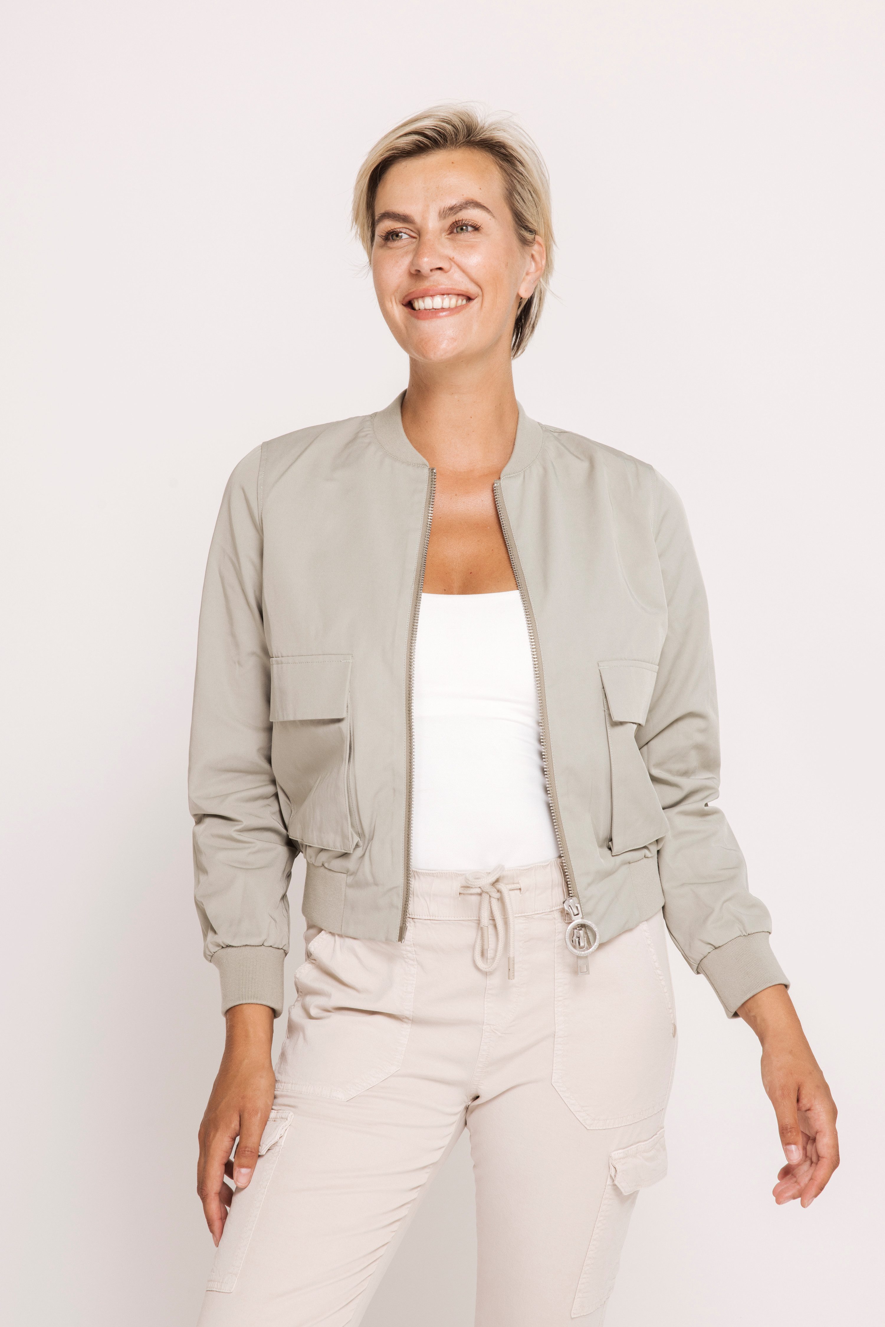 Zhrill Blouson ZHJULIE in Unifarbe