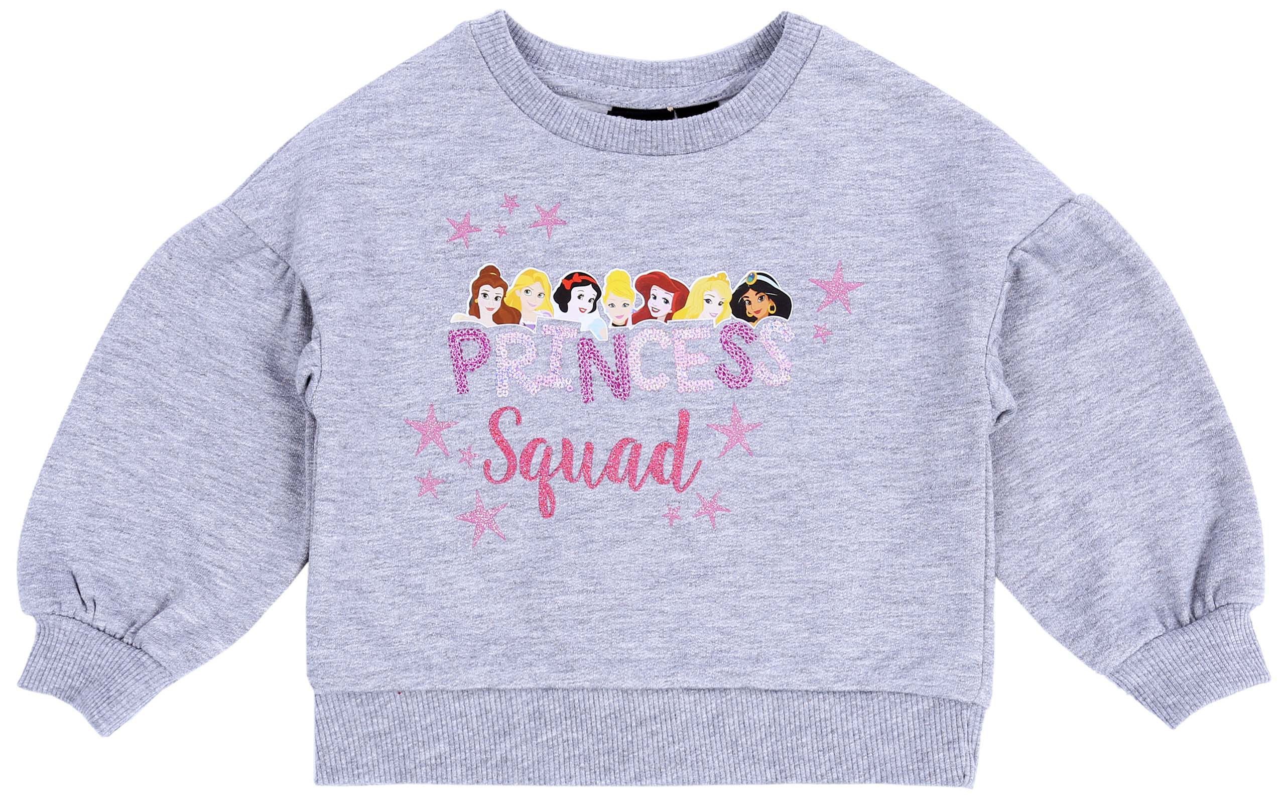 Sweatshirt Graue Bluse PRINCESS DISNEY 2-3 Jahre