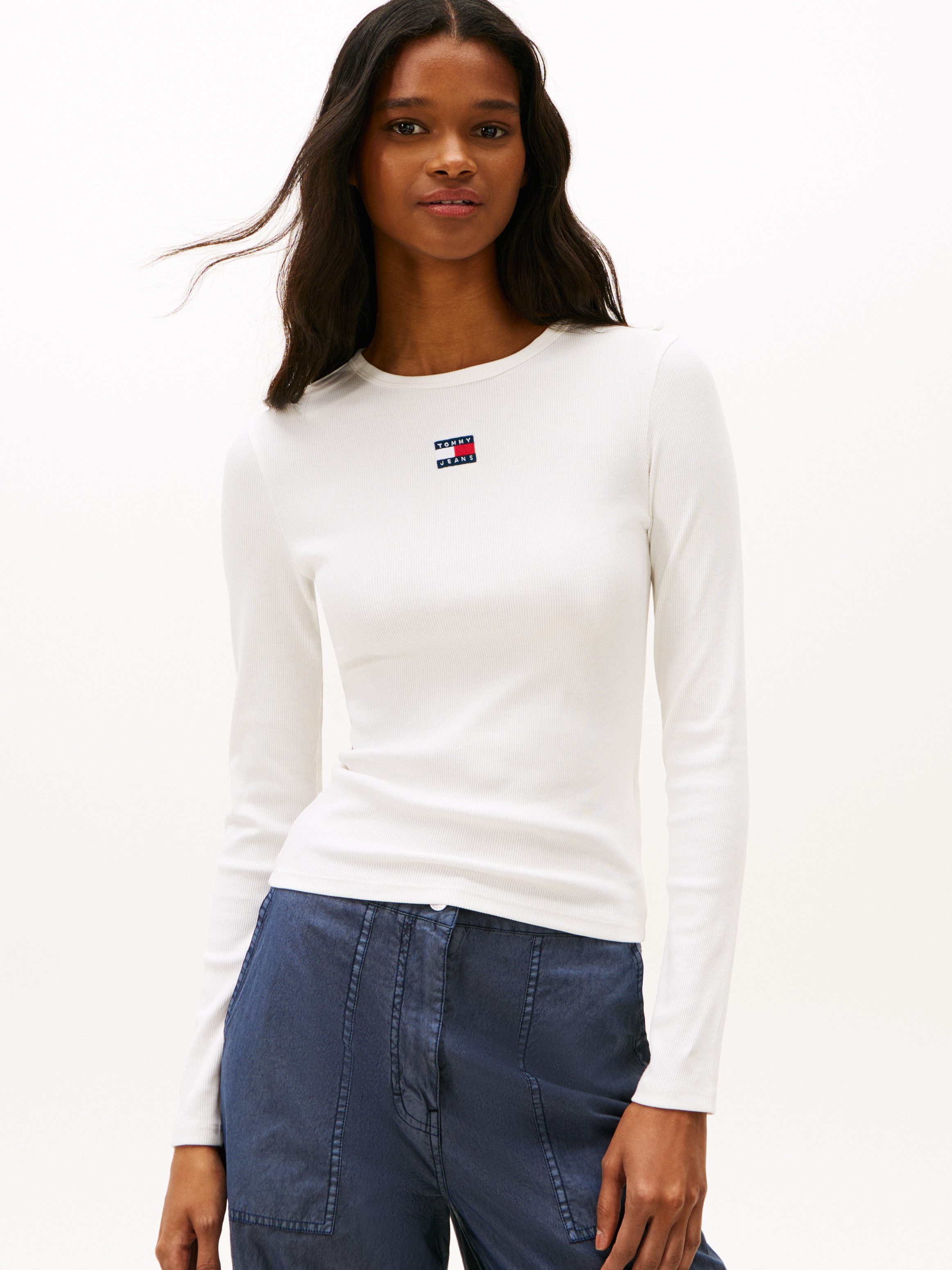 Tommy Jeans Langarmshirt TJW SLIM LS günstig online kaufen
