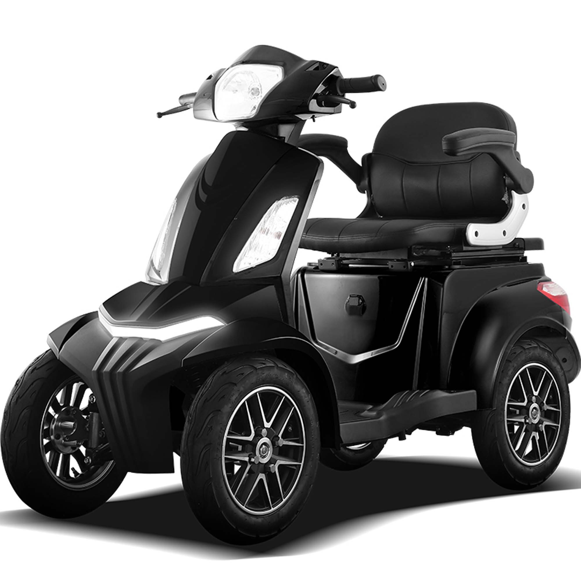 Volta E-Motorroller Vigorous Vista 4-Rad Seniorenmobil Elektro-Roller Mobilitätshilfe, 1000 W, 25 km/h, herausnehmbarer Lithium-Ionen Akku, Reichweite bis zu 100km COC
