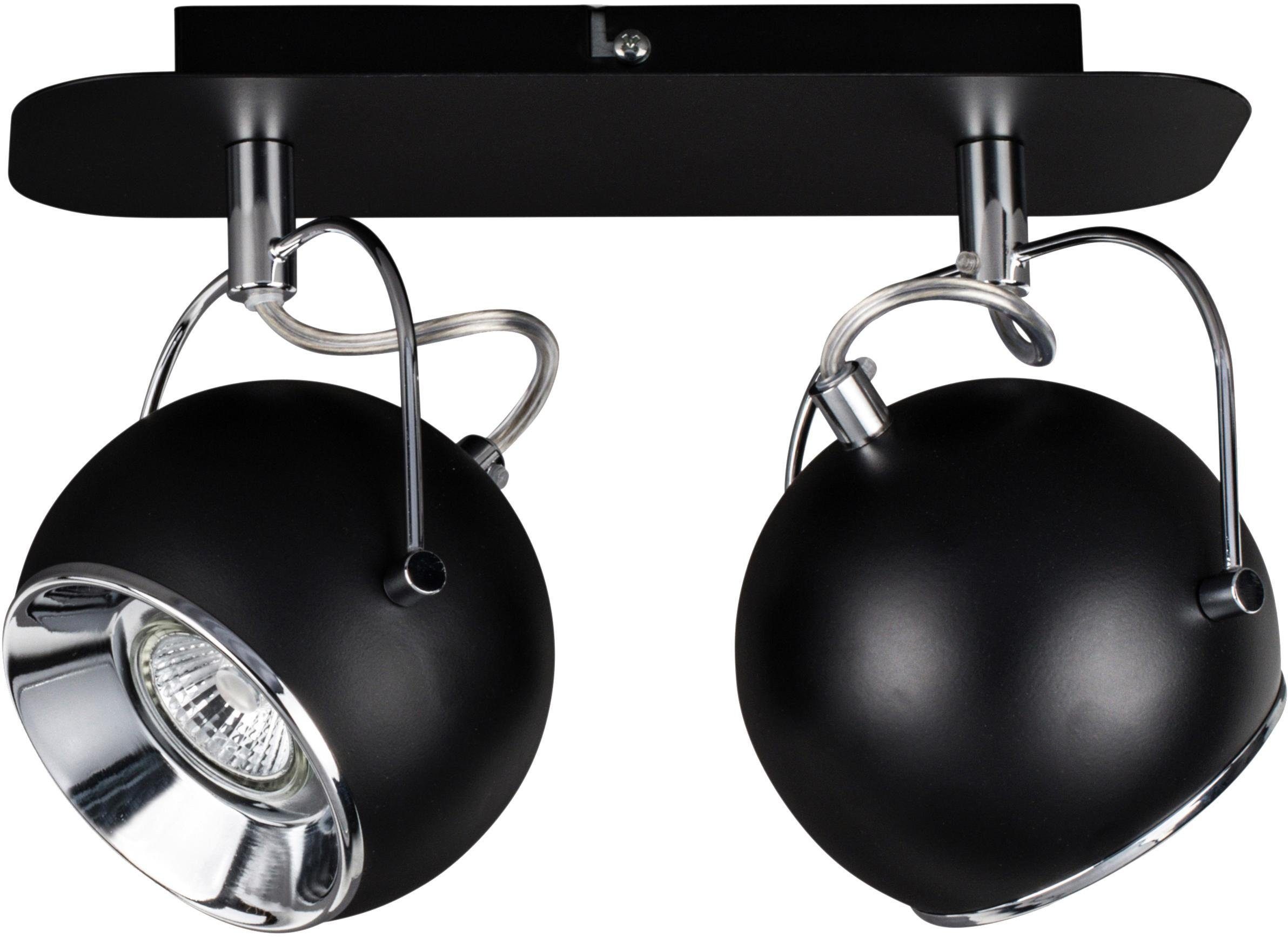BALL, Inkl. und Leuchtmittel, SPOT flexible Deckenleuchte LED wechselbar, Light Neutralweiß, Schwenkbare LED- Retrospots