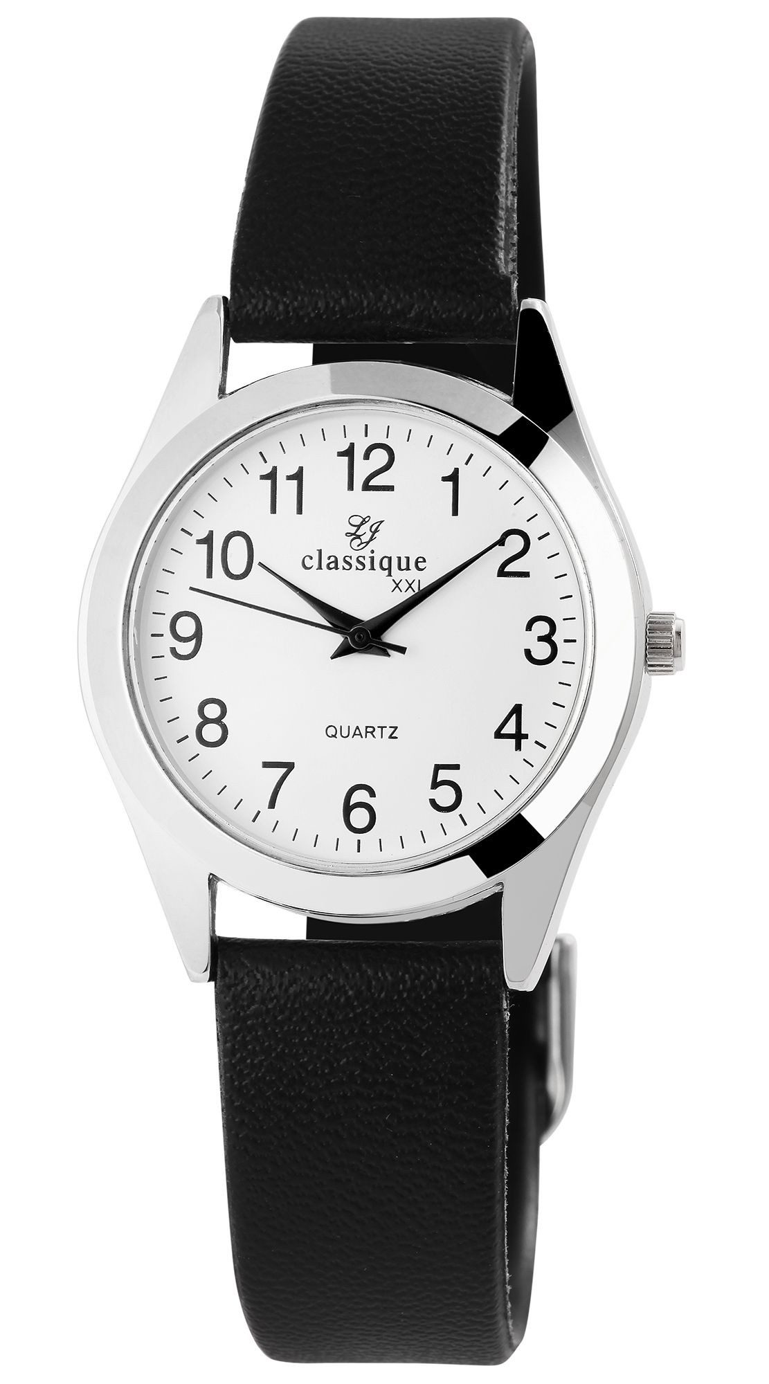 classique Quarzuhr 2900156 Classique Herrenuhr mit Lederimitationsarmband