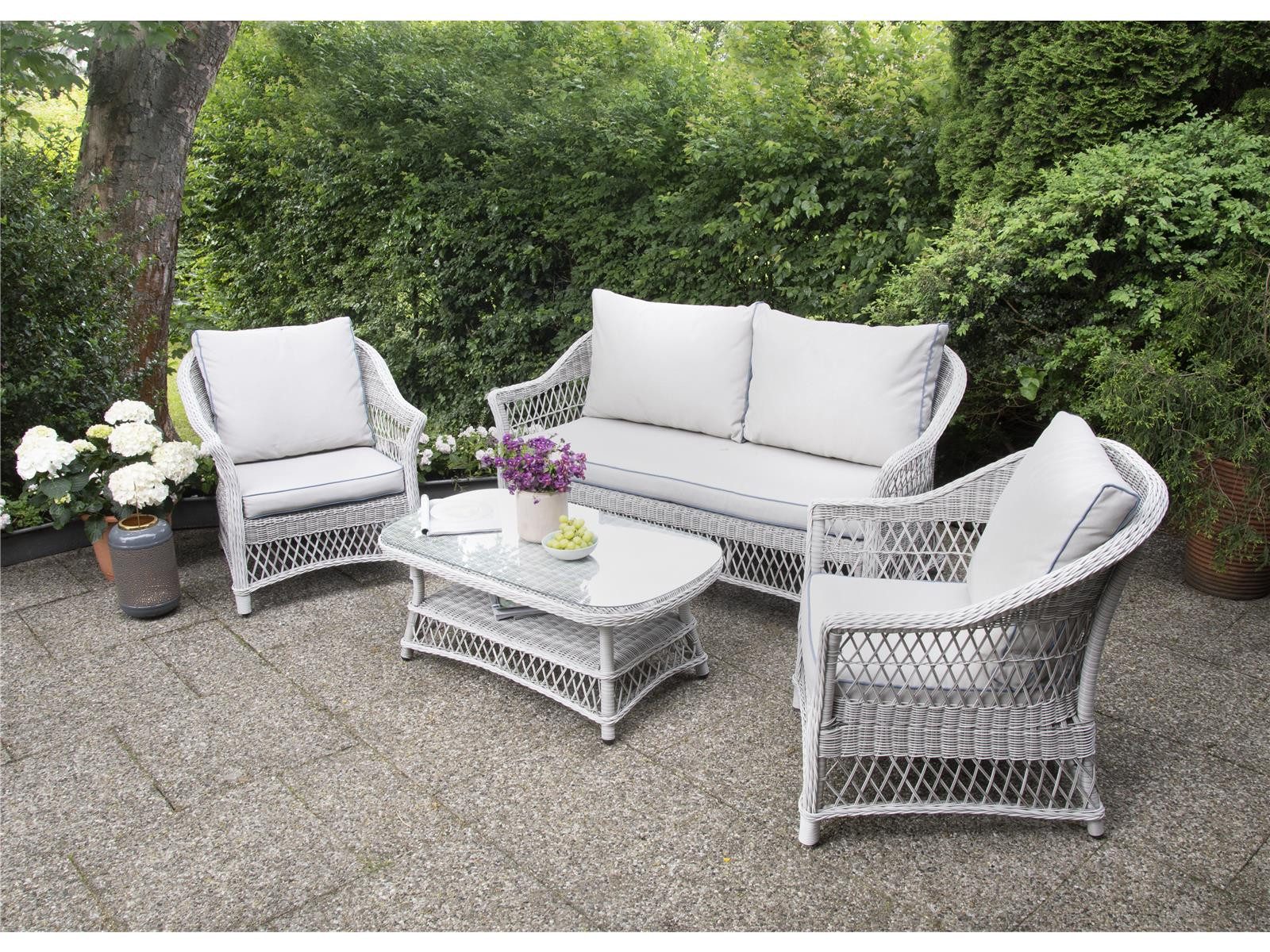 Günstige weiße Rattan Gartenmöbel online kaufen OTTO