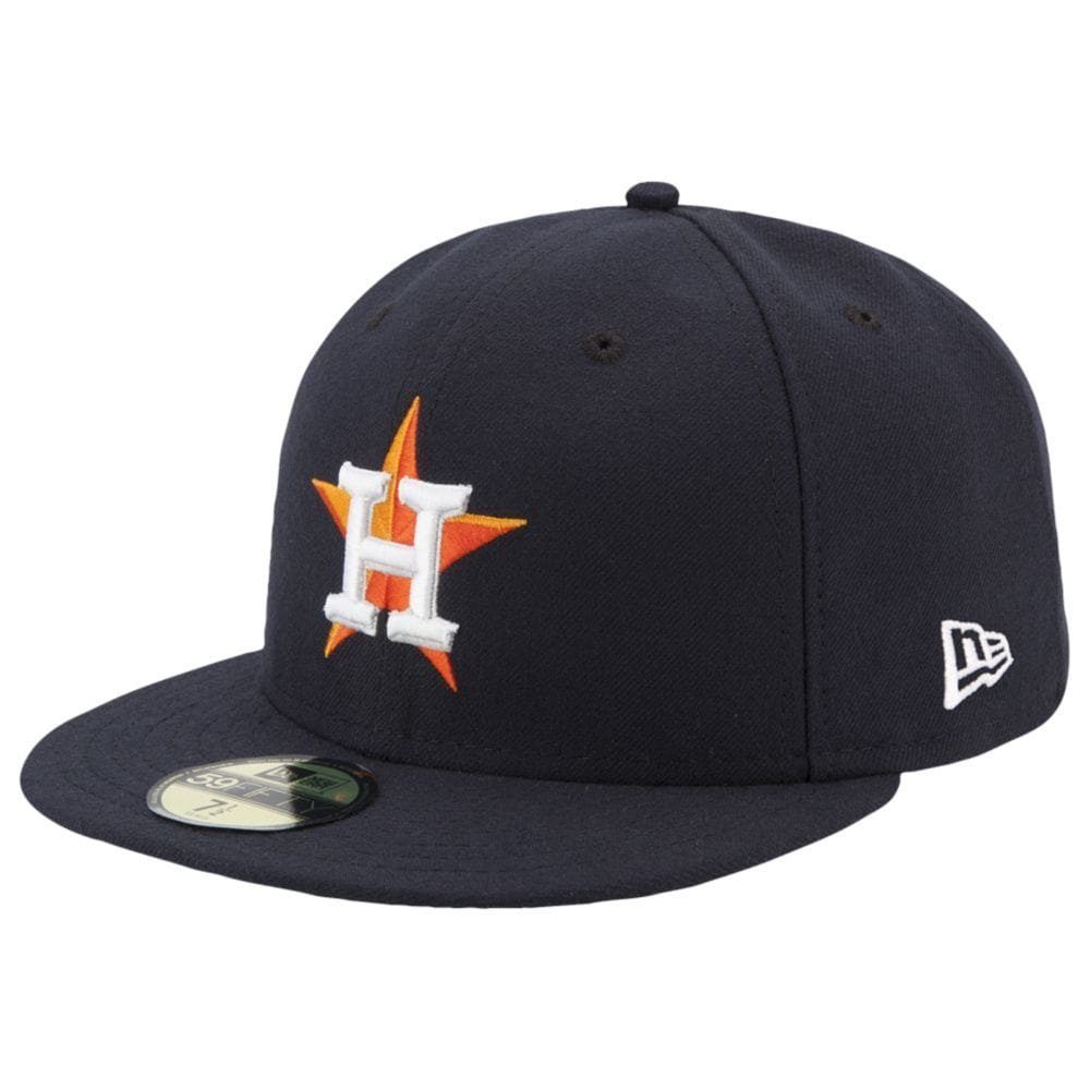 New Era Fitted Cap 59Fifty AUTHENTIC ONFIELD Houston Astros