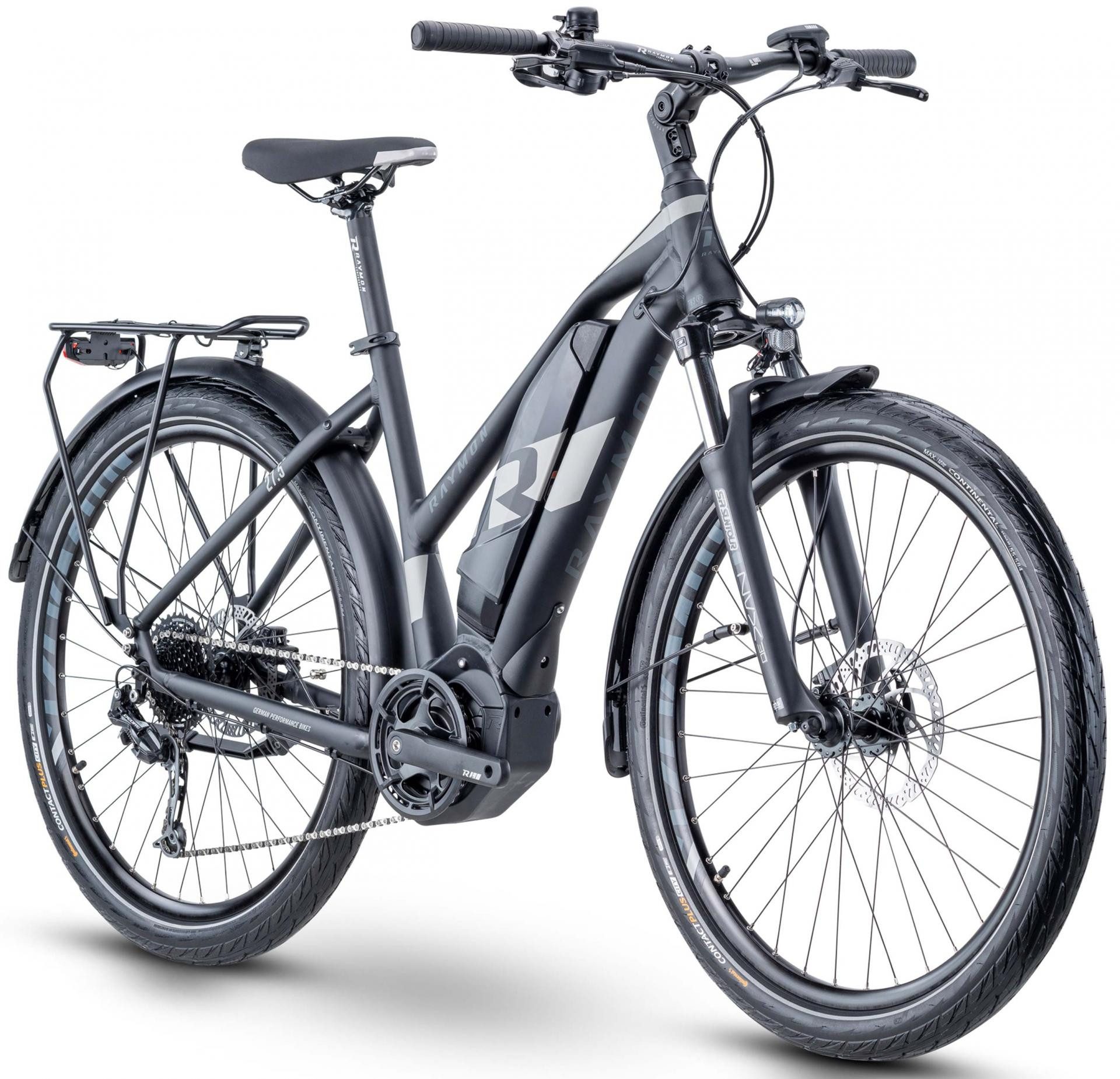 R Raymon E-Bike R Raymon TourRay E 3.0 GENT 27,5, Kettenschaltung, Mittelmotor, (mit Akkuladegerät, mit Akku-Schlüssel), abnehmbarer Akku
