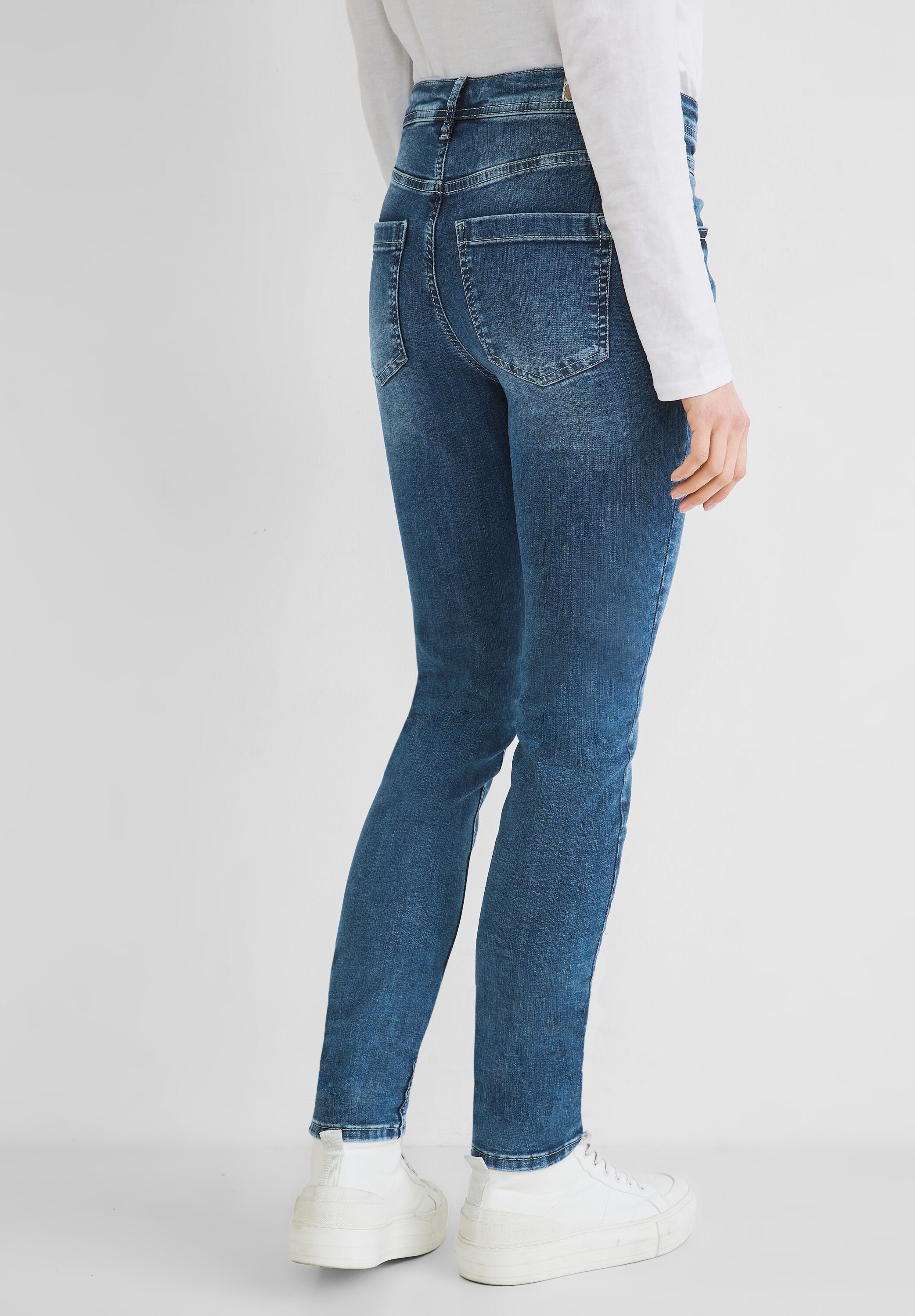 Lücke STREET ONE Slim-fit-Jeans 4-Pocket Style