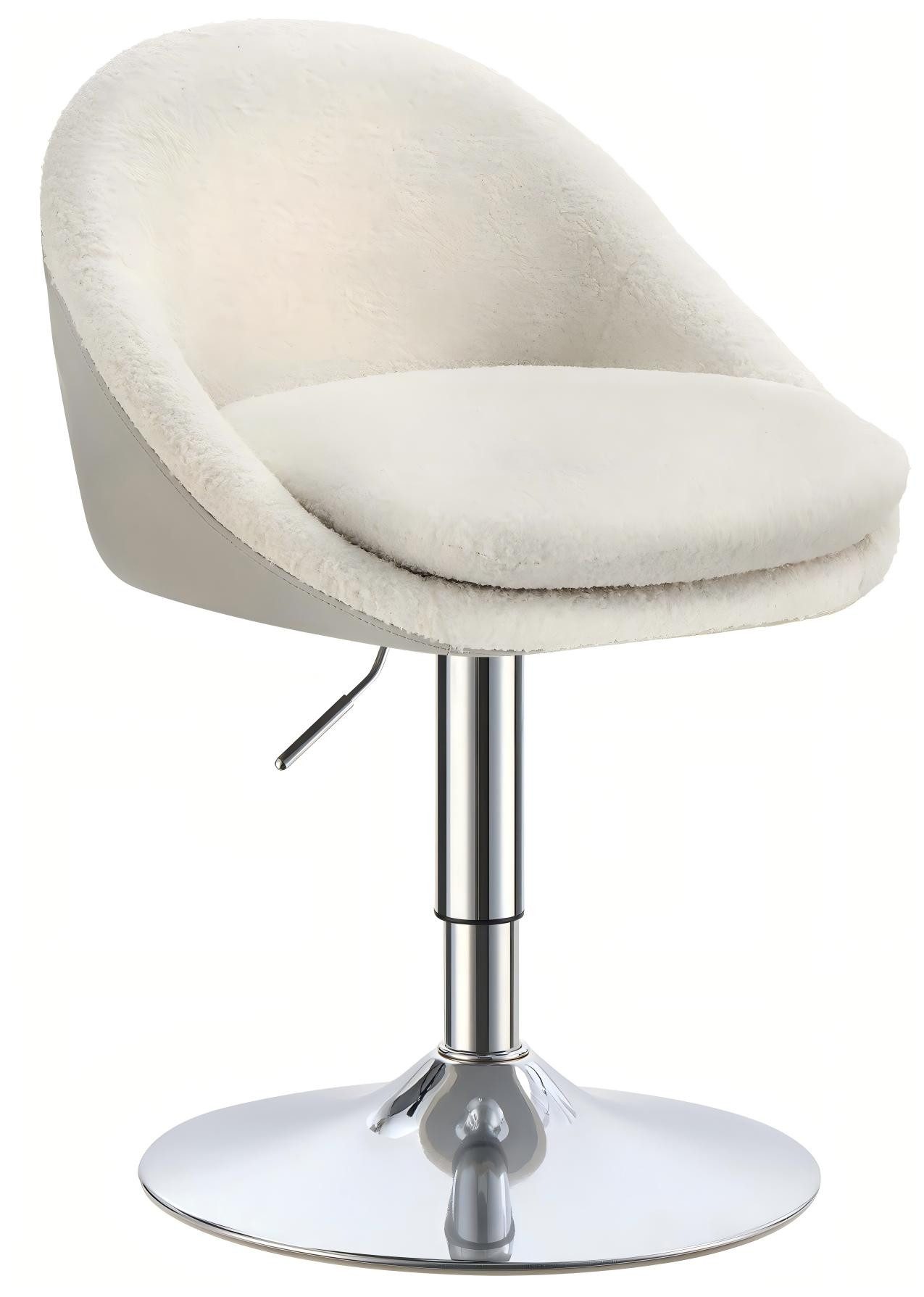 VASAGLE Barhocker (1 St), Stuhl verstellbar, Schminkstuhl, Bürostuhl, drehb günstig online kaufen