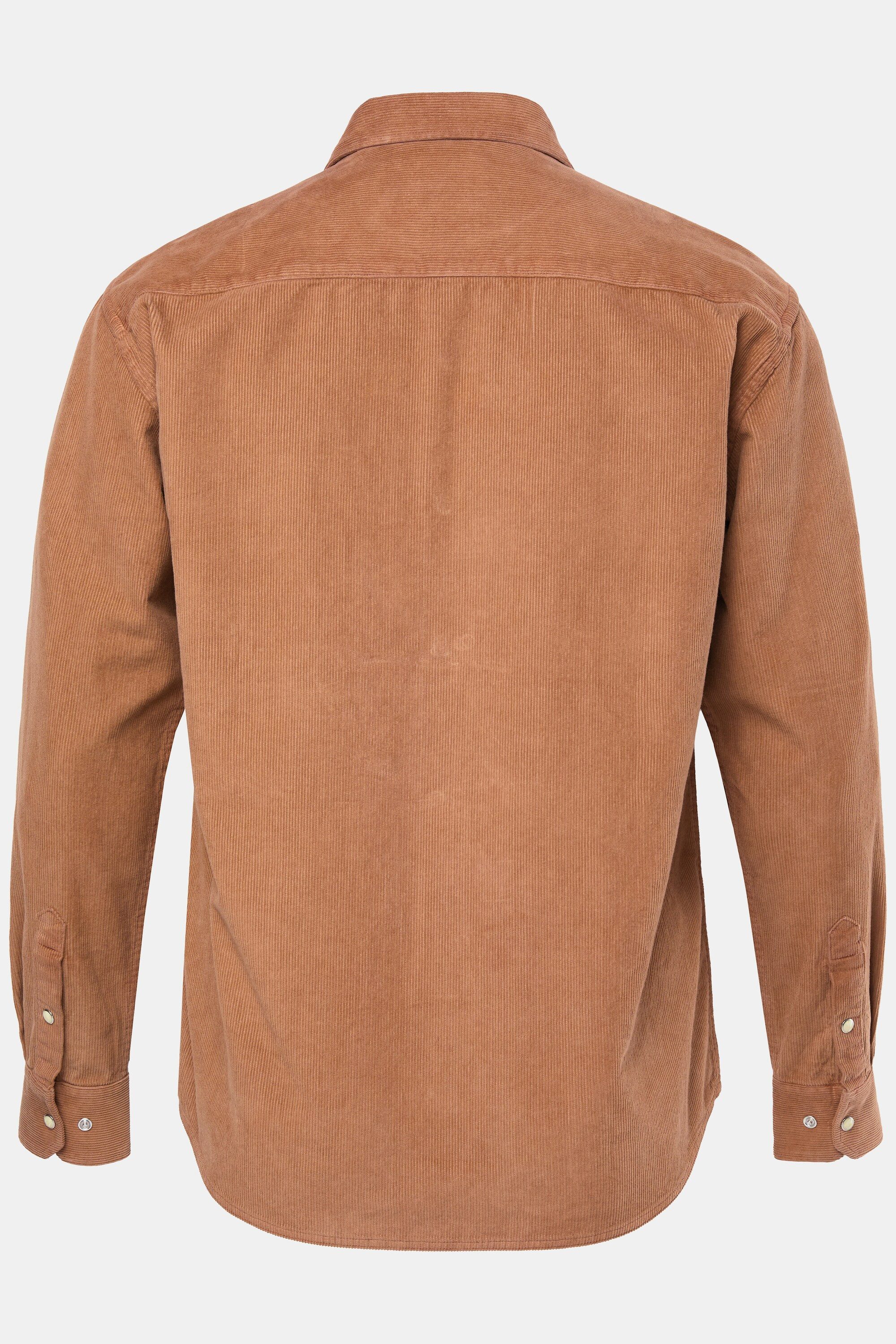 JP1880 Businesshemd Cordhemd Langarm Kentkragen Modern Fit