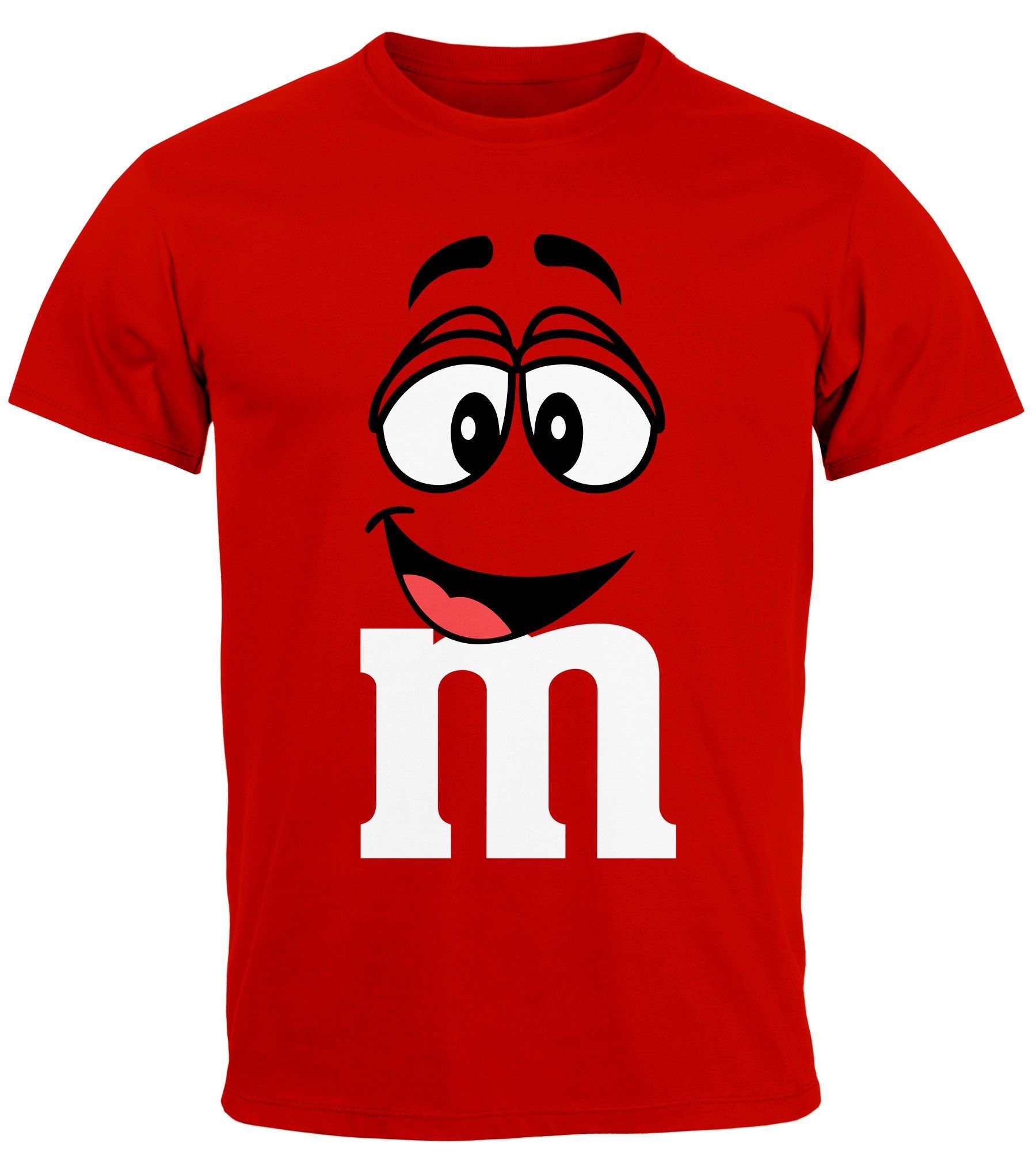 MoonWorks Print-Shirt Herren T-Shirt Fasching Karneval günstig online kaufen