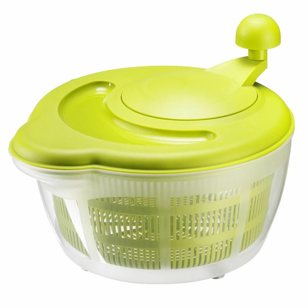WESTMARK Salatschleuder Salatschleuder »Fortuna«, 5 l, rutschfest, apfelgrün