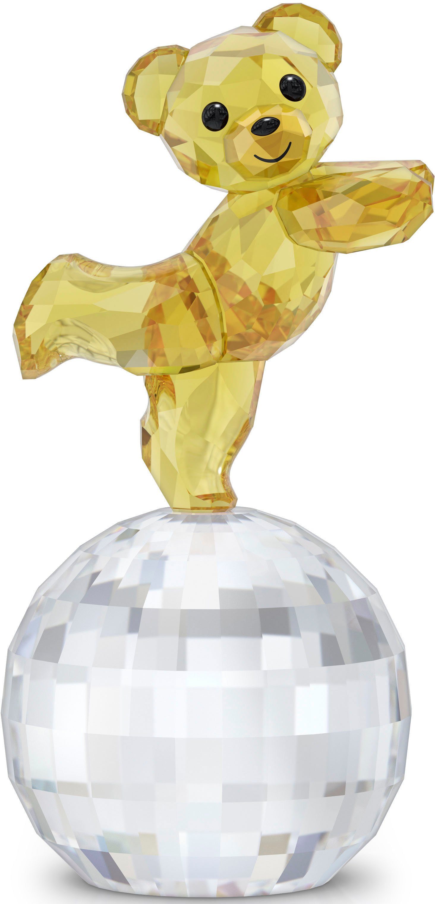 Dekofigur die St), Disco, auf Swarovski Discokugel Swarovski® Bär Kristallfigur Kristall in 5639875 (1 Kris