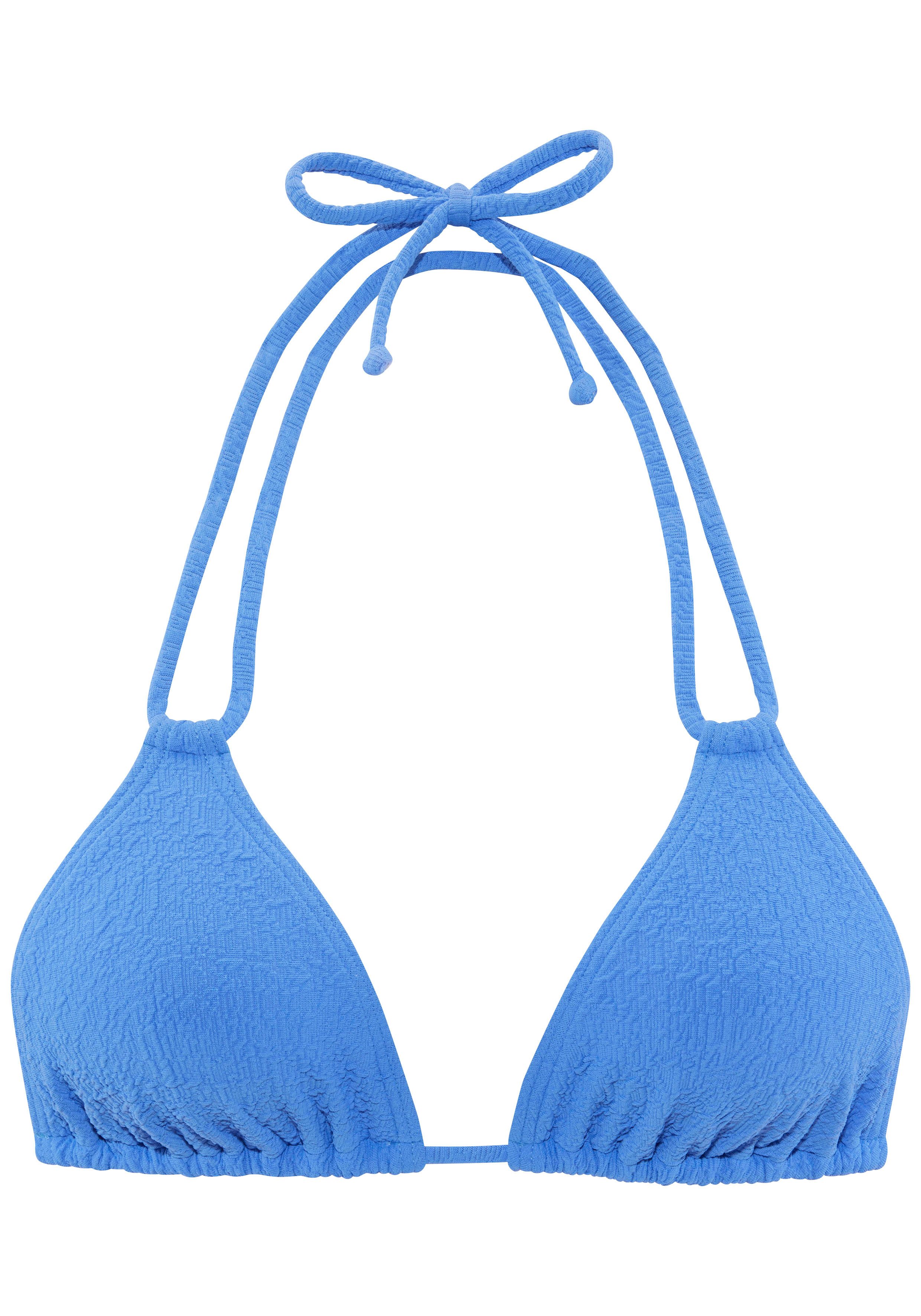s.Oliver Triangel-Bikini-Top Oana, mit Strukturmuster