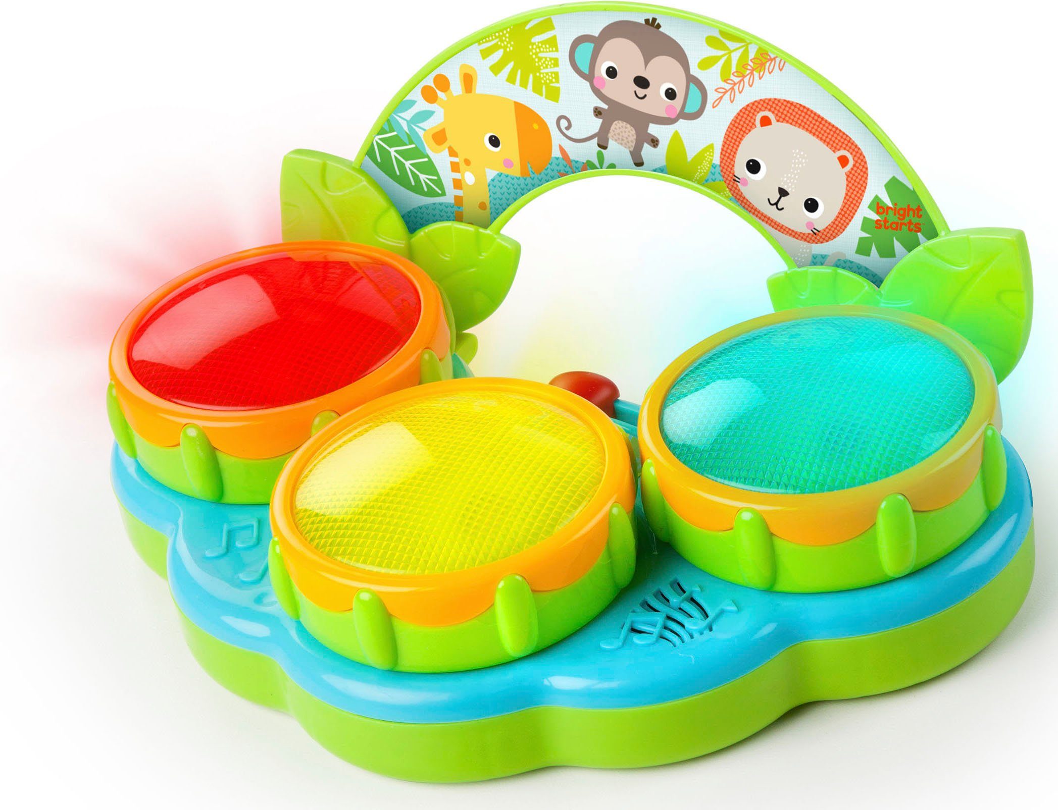 Bright Starts Spielzeug-Musikinstrument Safari Beats, mit Licht und Sound