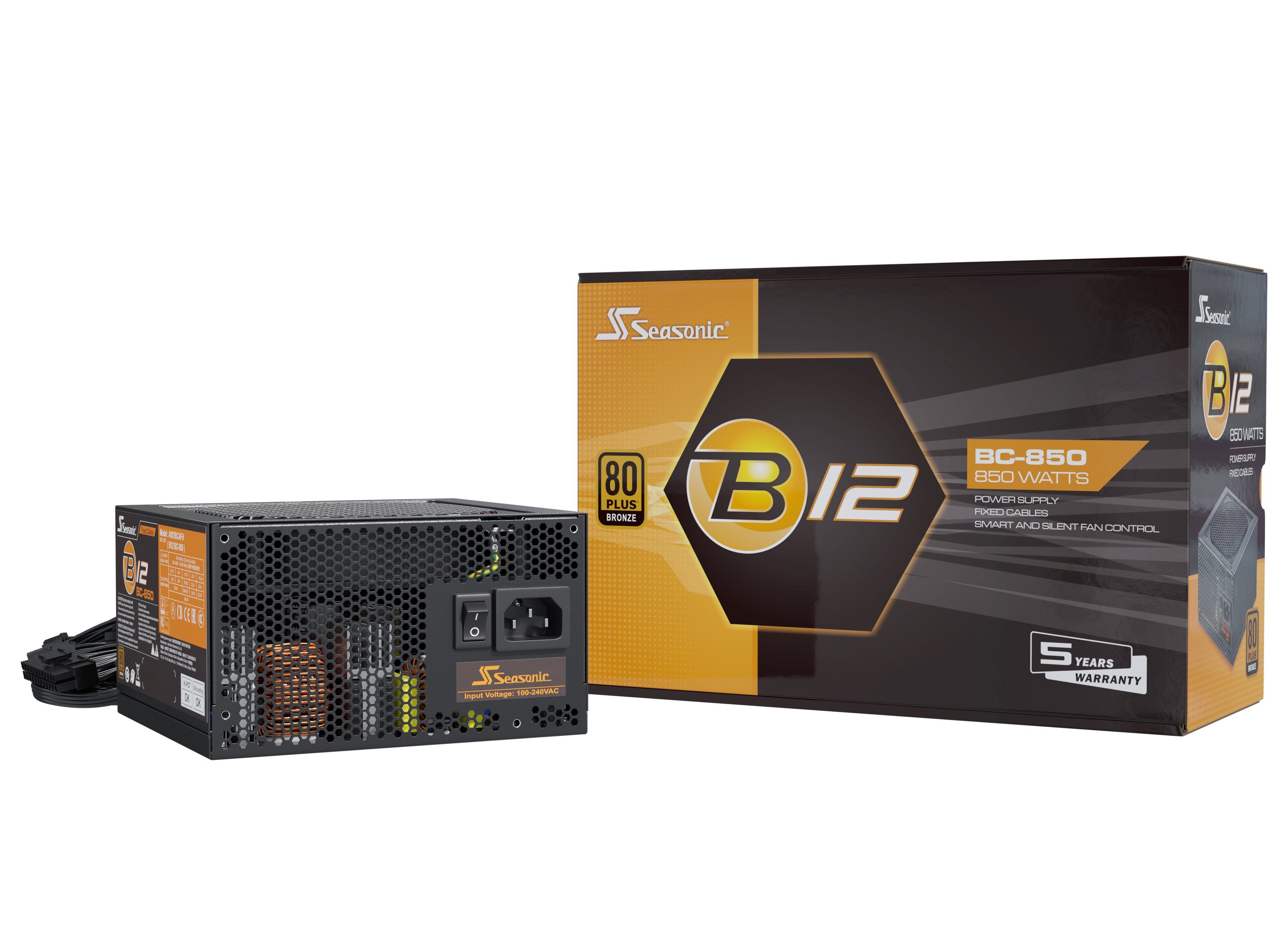 Seasonic B12-BC-850 PC-Netzteil (80+ Bronze)