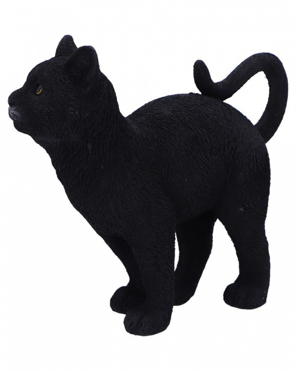 Horror-Shop Dekofigur Schwarze Katzenfigur ",Moonlight Watcher" günstig online kaufen