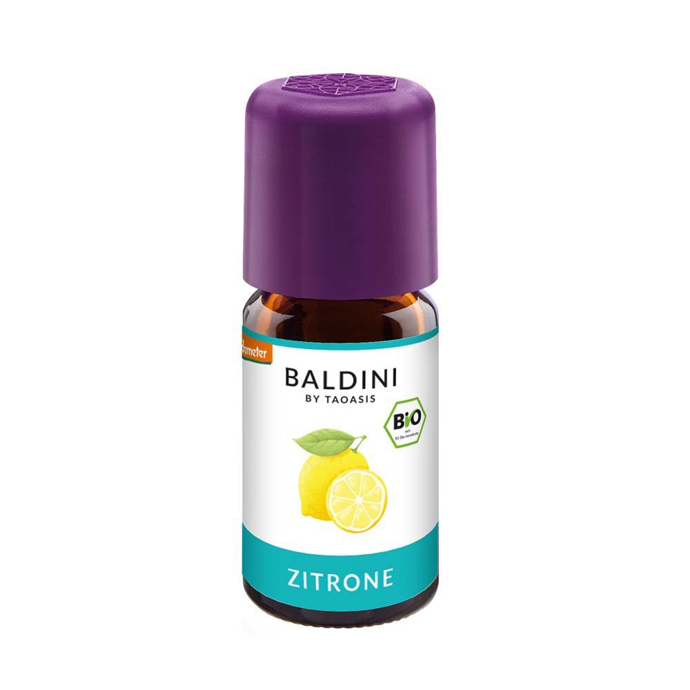 TAOASIS GmbH Natur Duft Manufaktur Körperöl BALDINI BioAroma Zitrone Bio/demeter Öl, 5 ml