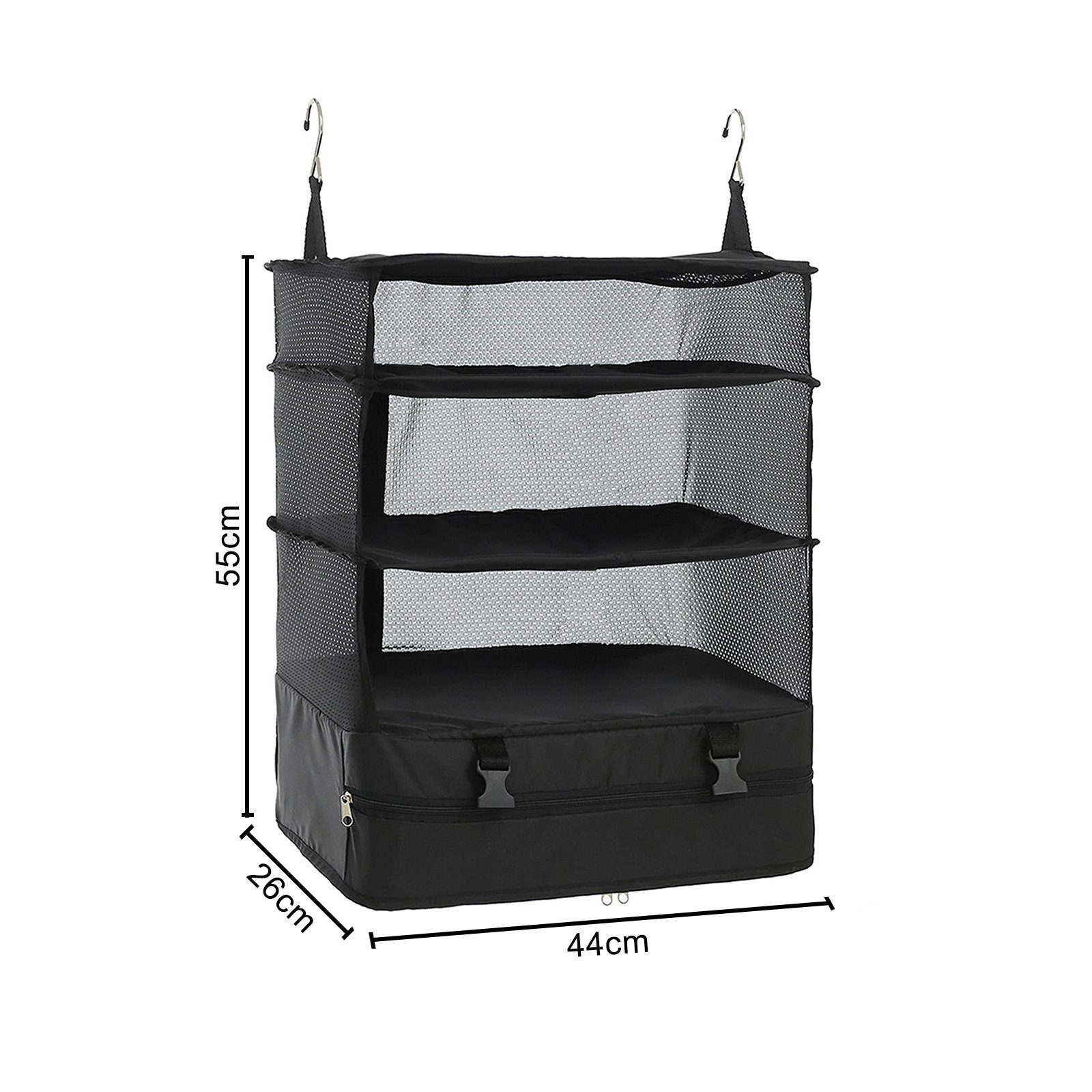 BTTO Hängeregal Kofferorganizer,Hängeorganizer,Hängeregal Faltbare mit 4Fäc günstig online kaufen