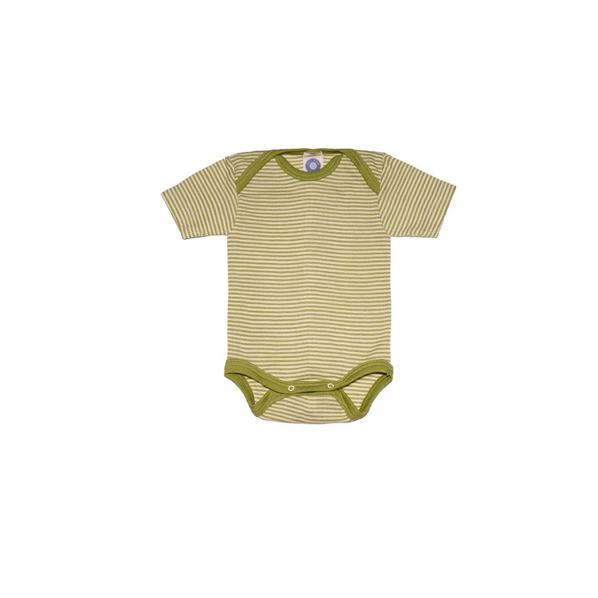Cosilana Kurzarmbody (1-tlg) Baby Kurzarm-Body aus Bio Schurwolle / Seide