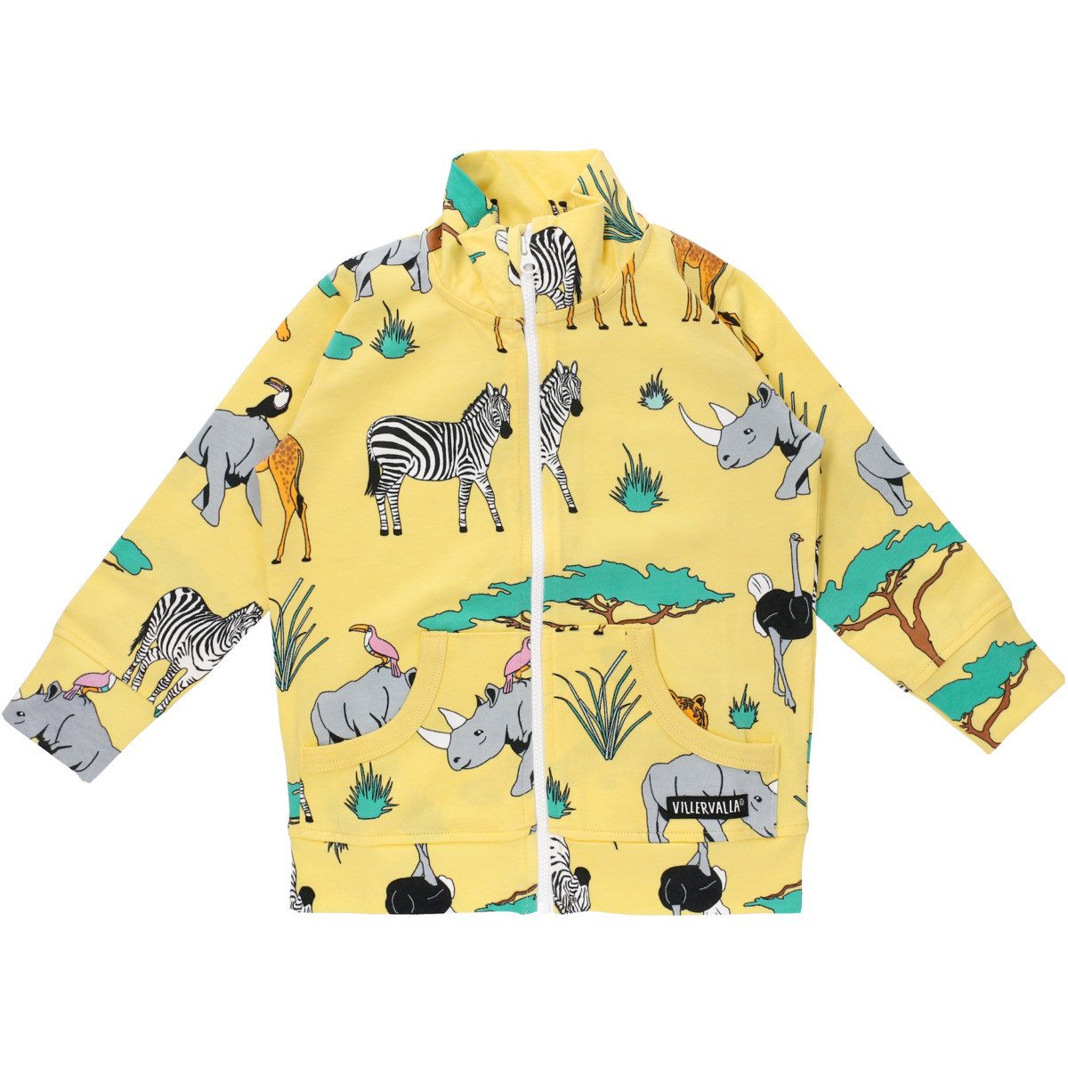 Villervalla Collegejacke Safari Unisex Kinder (1-St) Blouson, Blousonjacke, Übergangsjacke, Sweatjacke, Bomberjacke