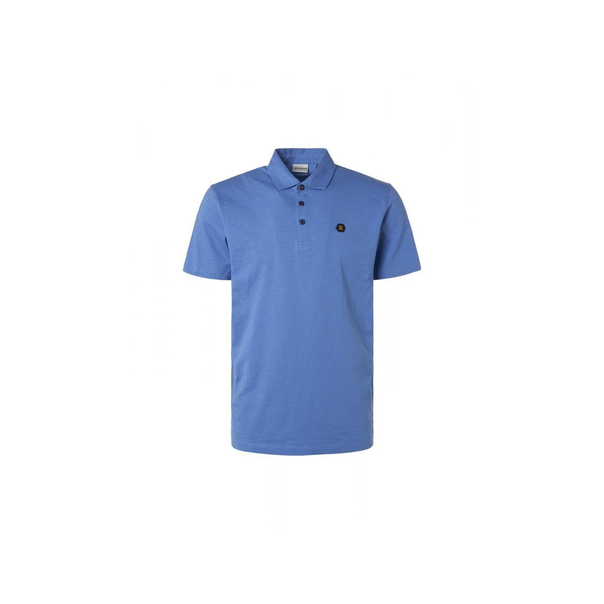NO EXCESS T-Shirt blau (1-tlg) washed blue