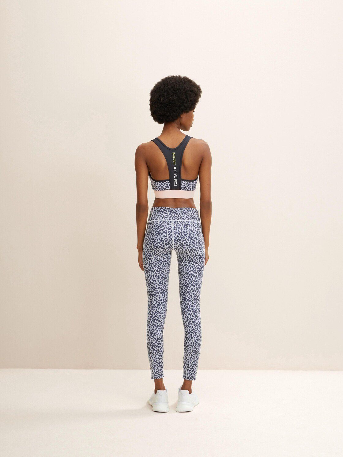 Leggings TOM Leo-Print mit TAILOR Leggings